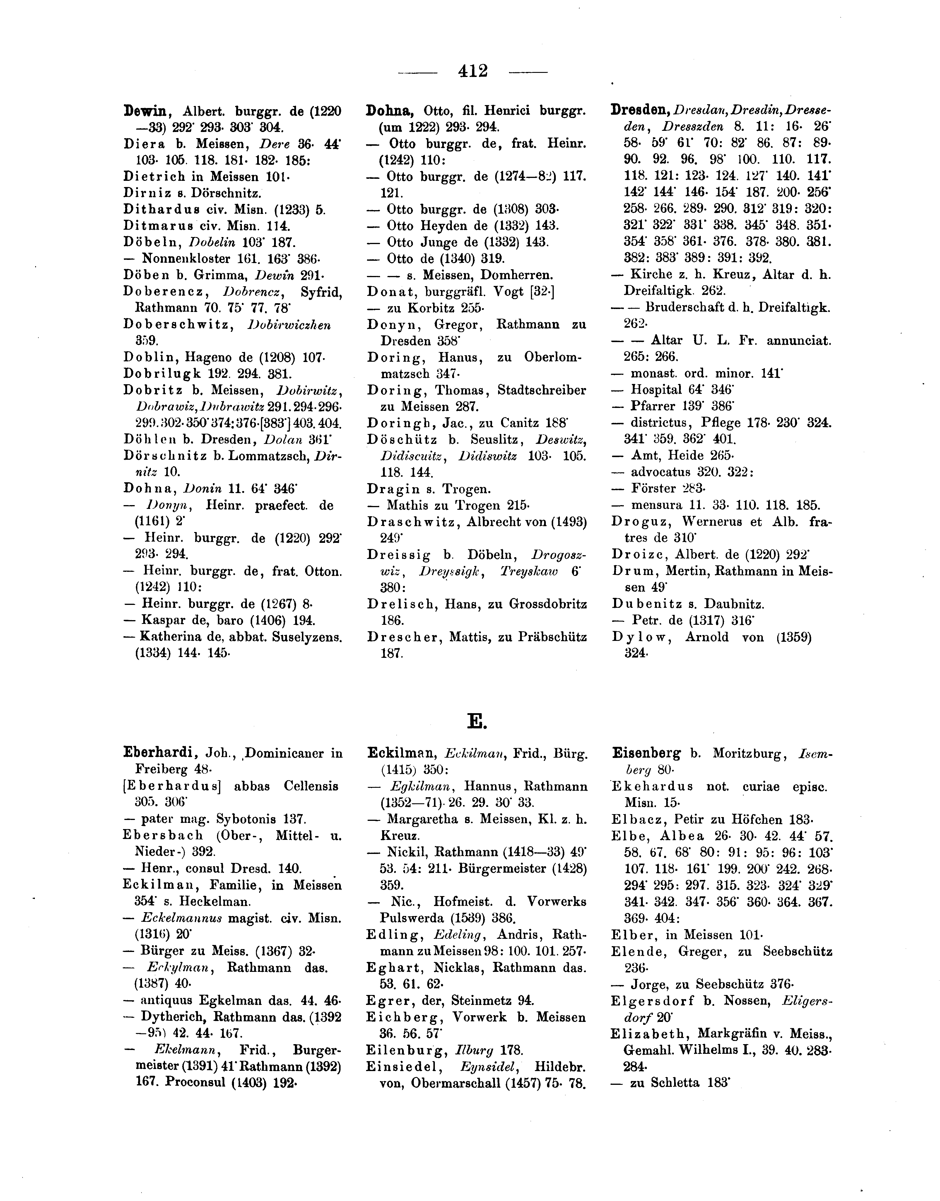 Historische Urkunde Seite 412 aus Band cds2_04