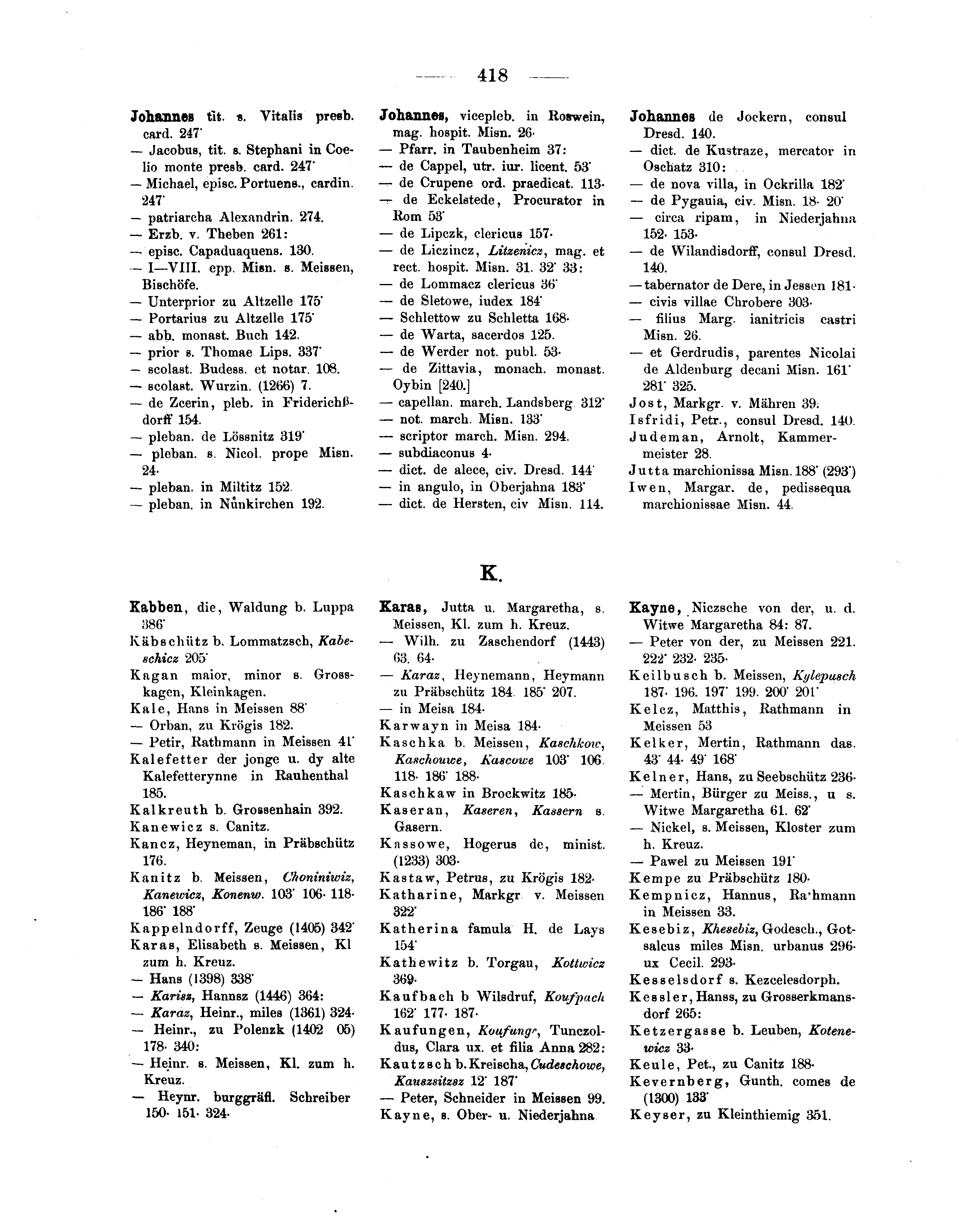 Historische Urkunde Seite 418 aus Band cds2_04