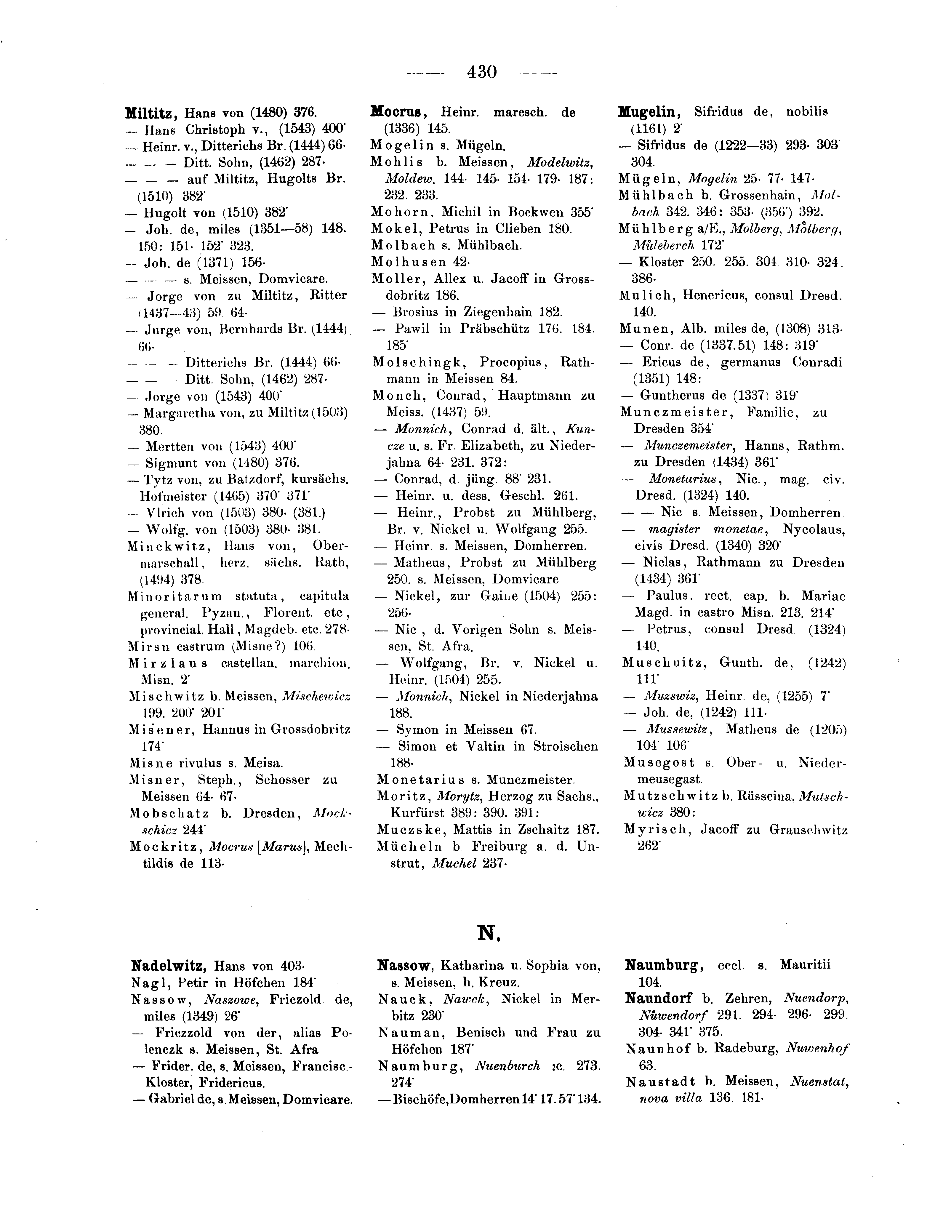 Historische Urkunde Seite 430 aus Band cds2_04