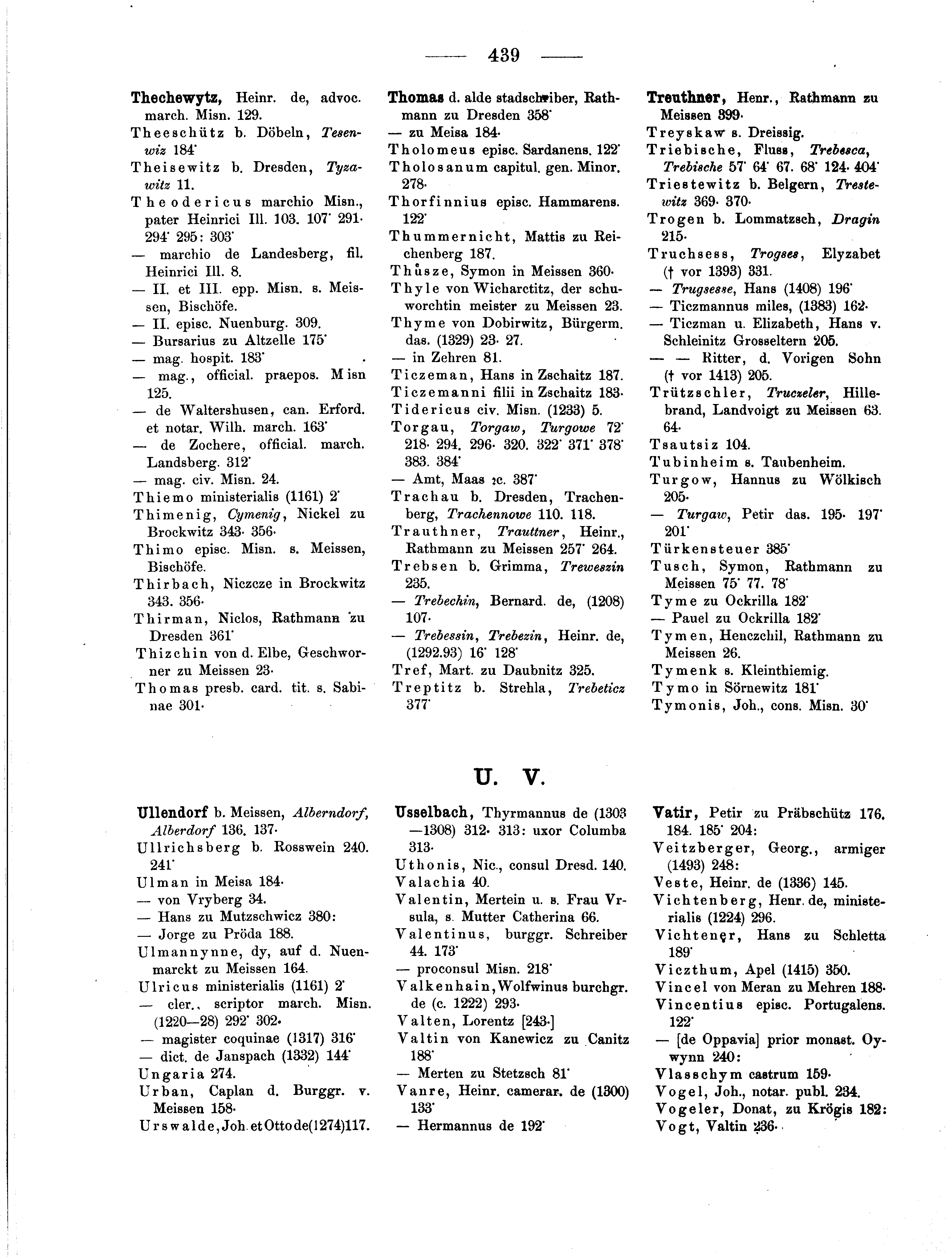 Historische Urkunde Seite 439 aus Band cds2_04