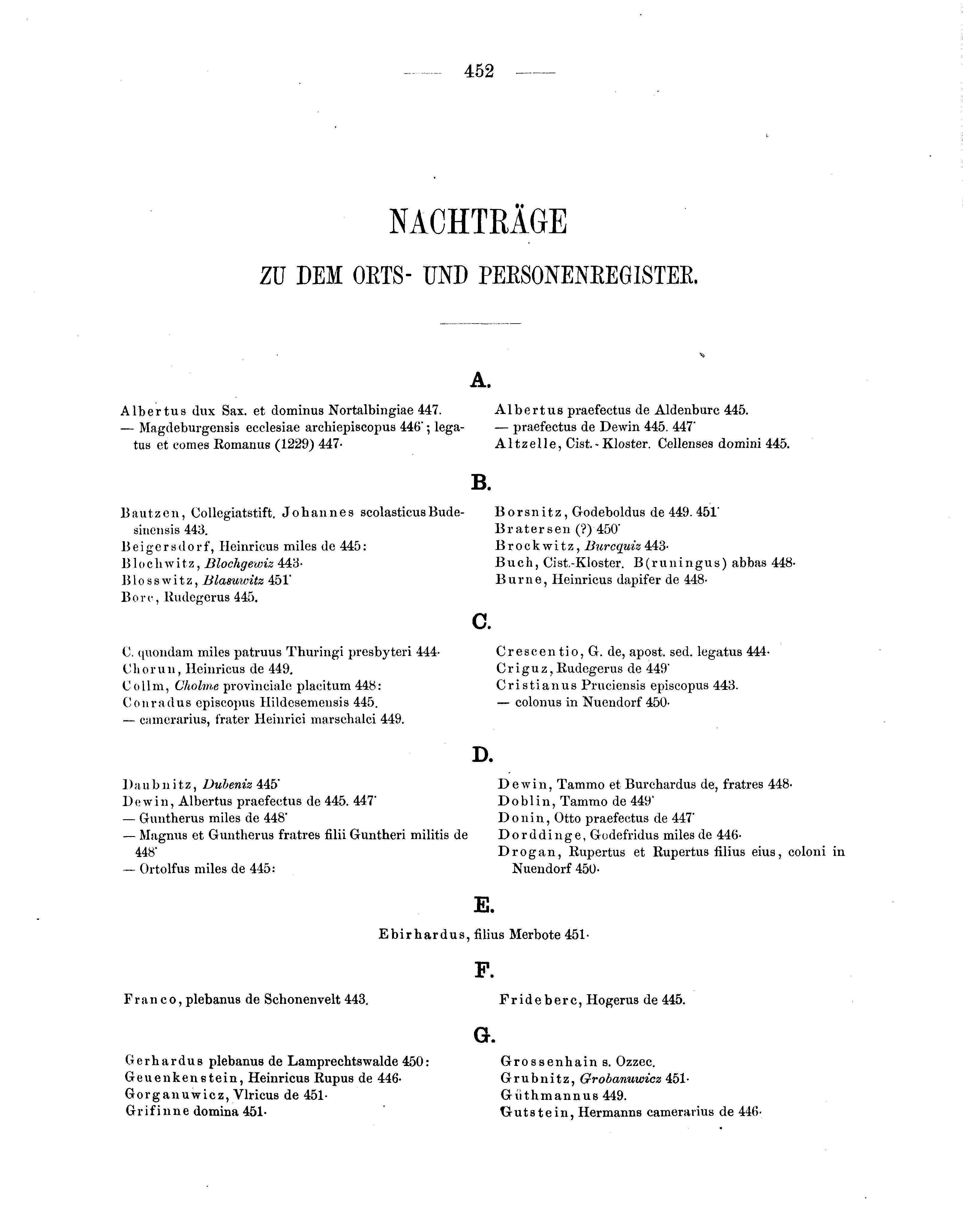 Historische Urkunde Seite 452 aus Band cds2_04