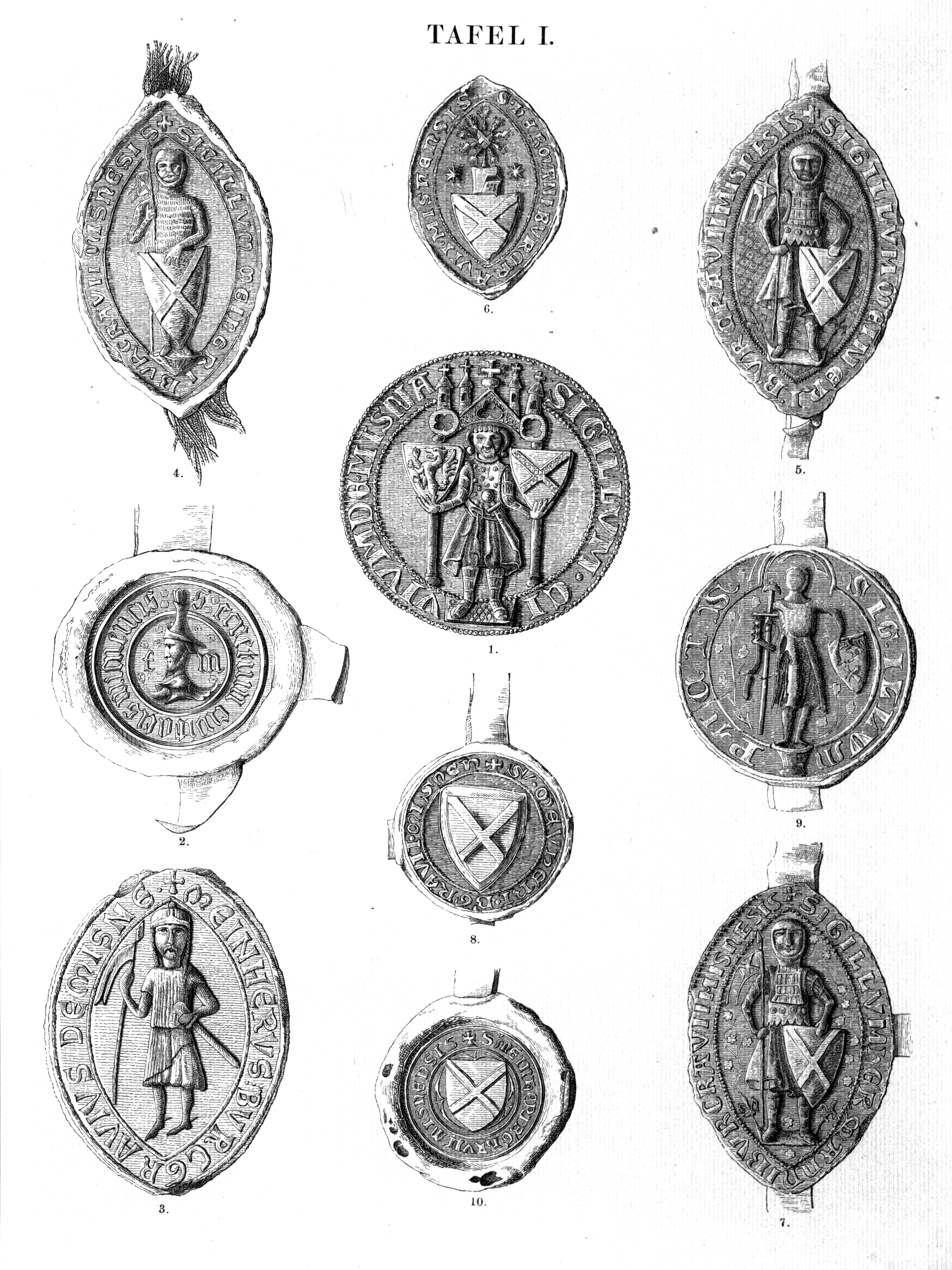 Historische Urkunde Seite 1 aus Band cds2_04