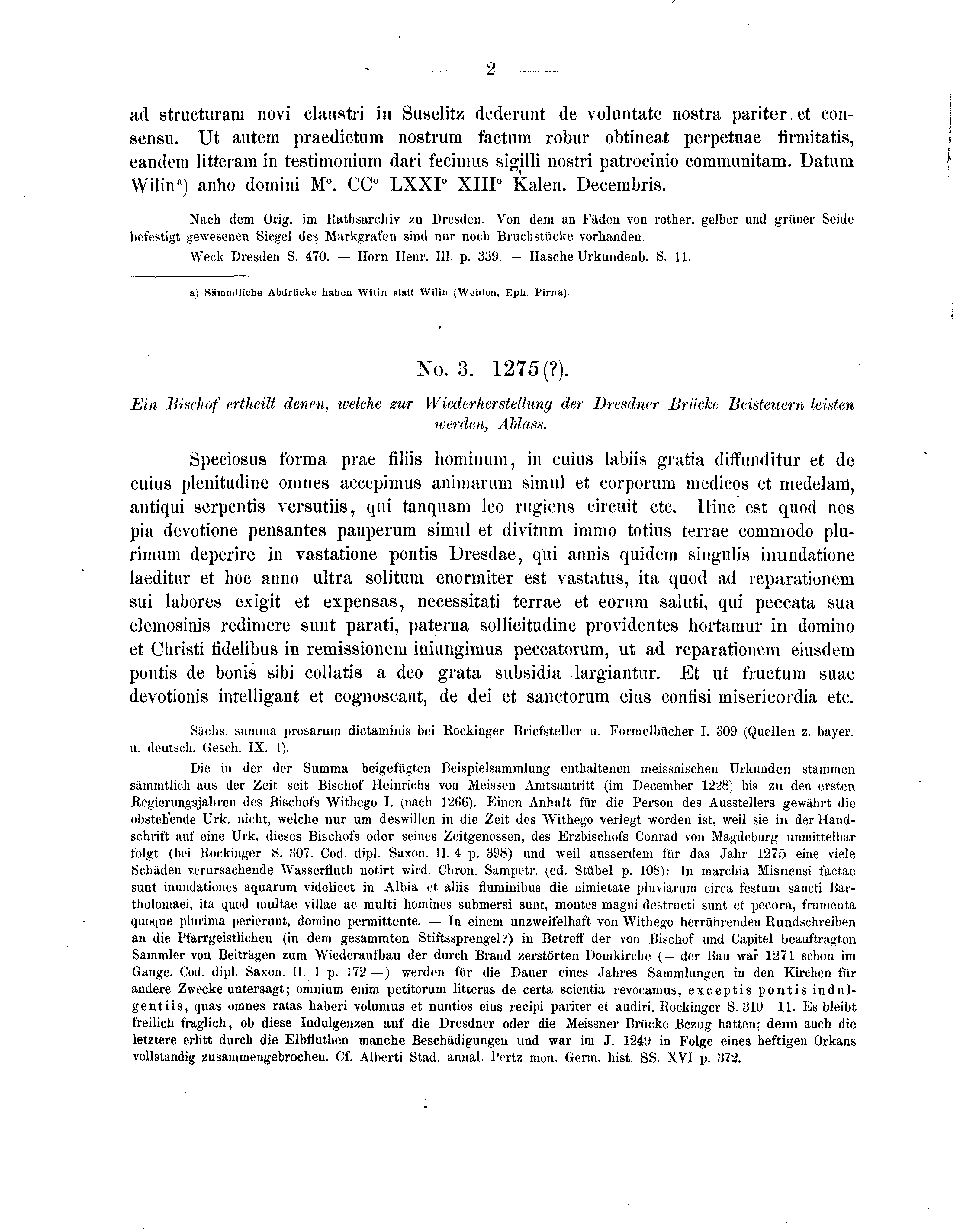 Historische Urkunde Seite 2 aus Band cds2_05