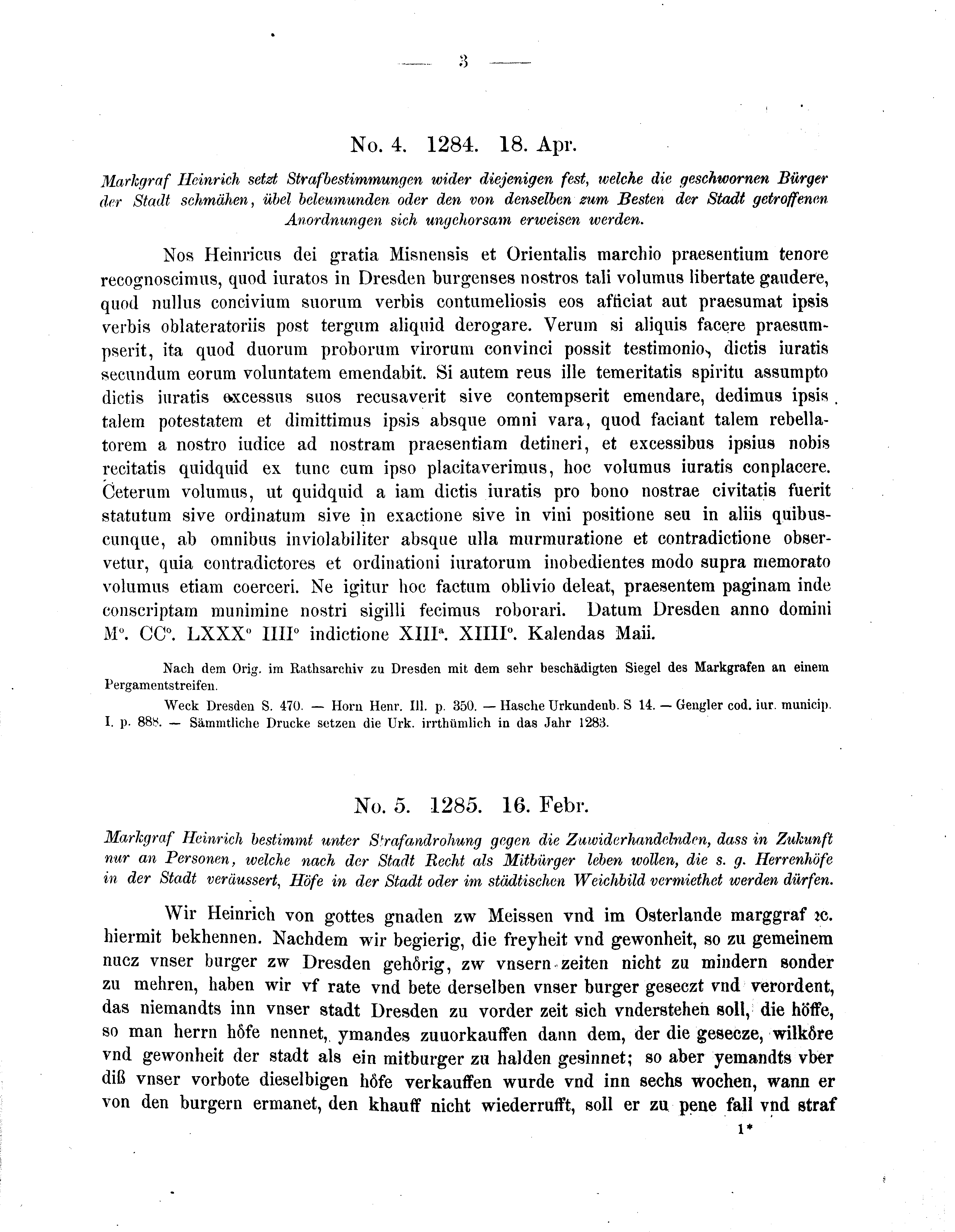 Historische Urkunde Seite 3 aus Band cds2_05