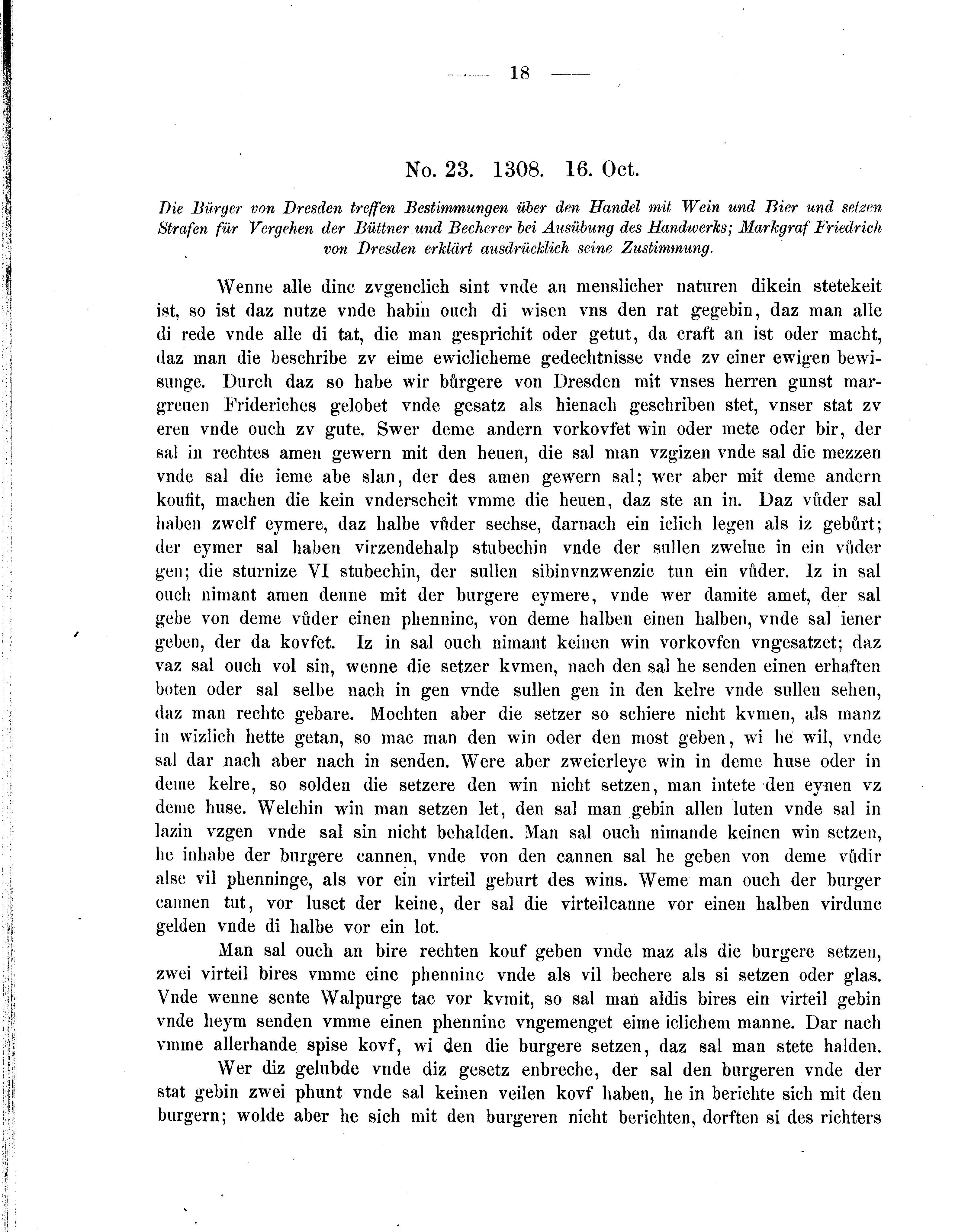 Historische Urkunde Seite 18 aus Band cds2_05