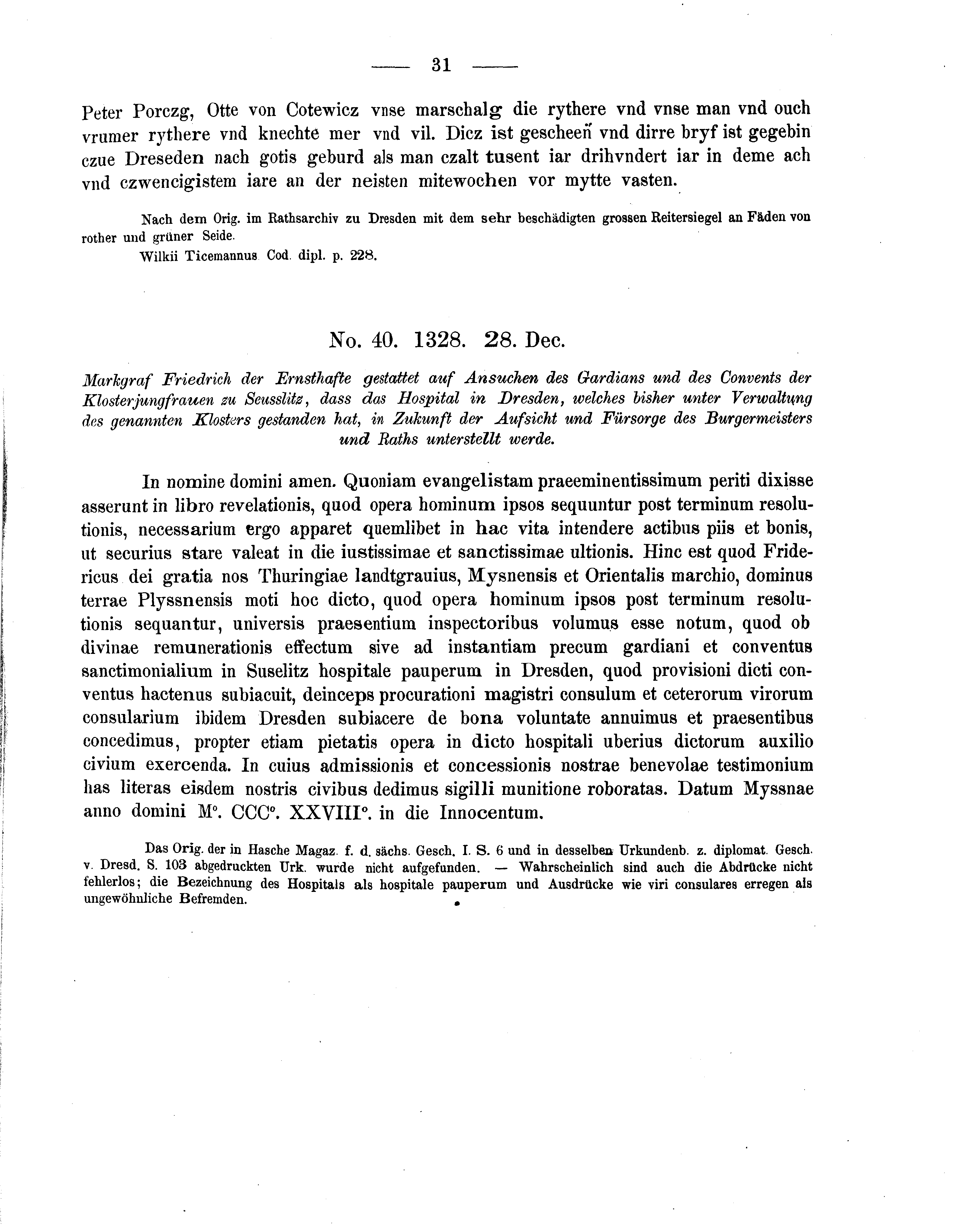 Historische Urkunde Seite 31 aus Band cds2_05