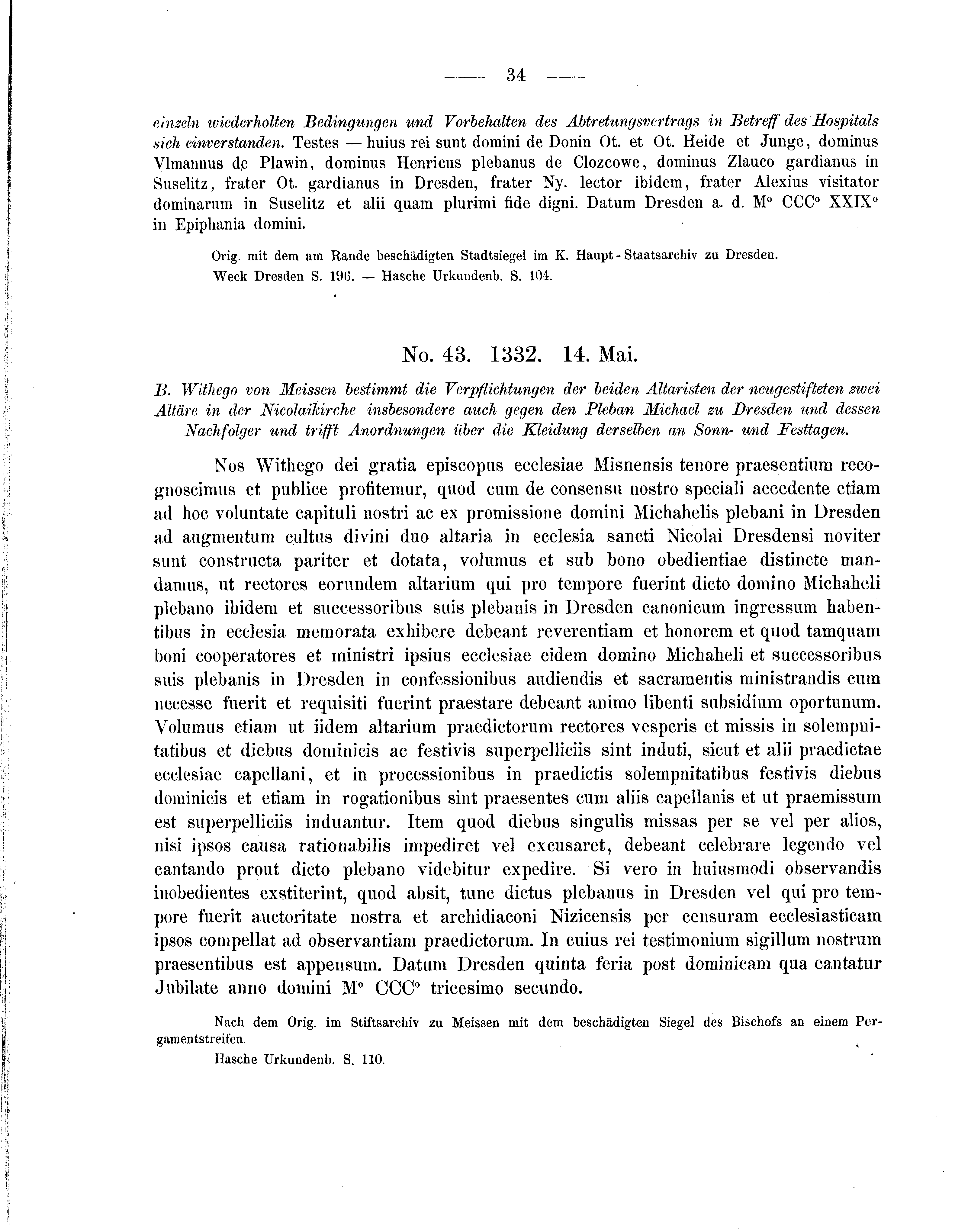 Historische Urkunde Seite 34 aus Band cds2_05