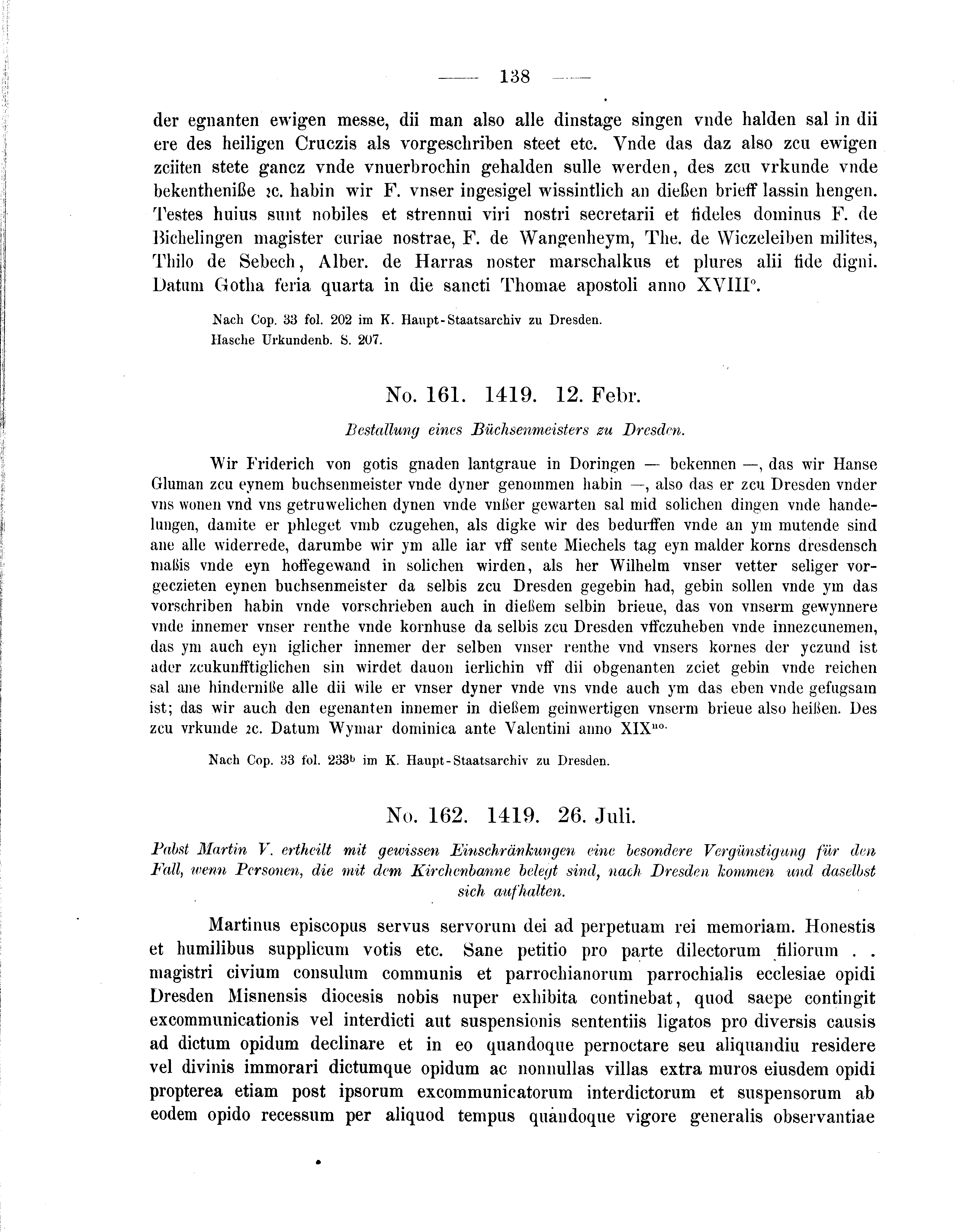 Historische Urkunde Seite 138 aus Band cds2_05