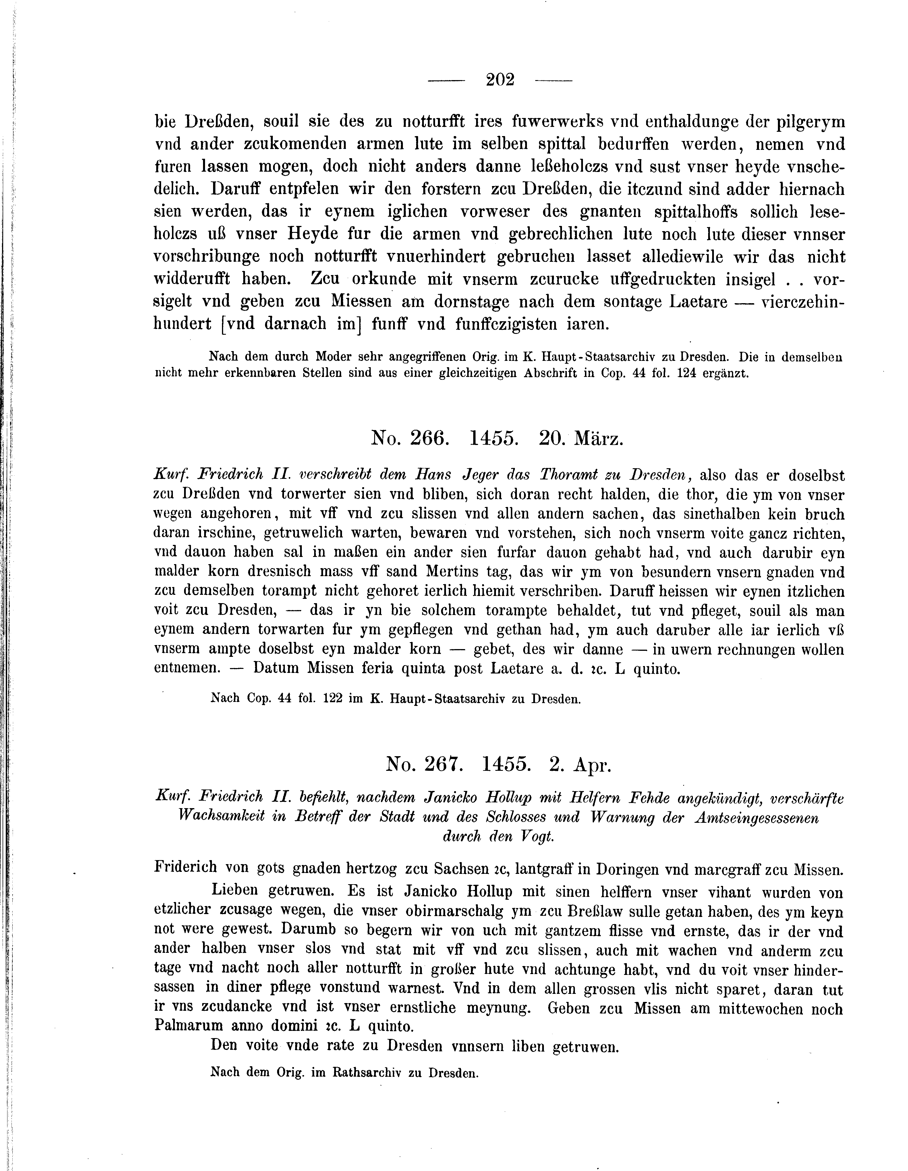 Historische Urkunde Seite 202 aus Band cds2_05