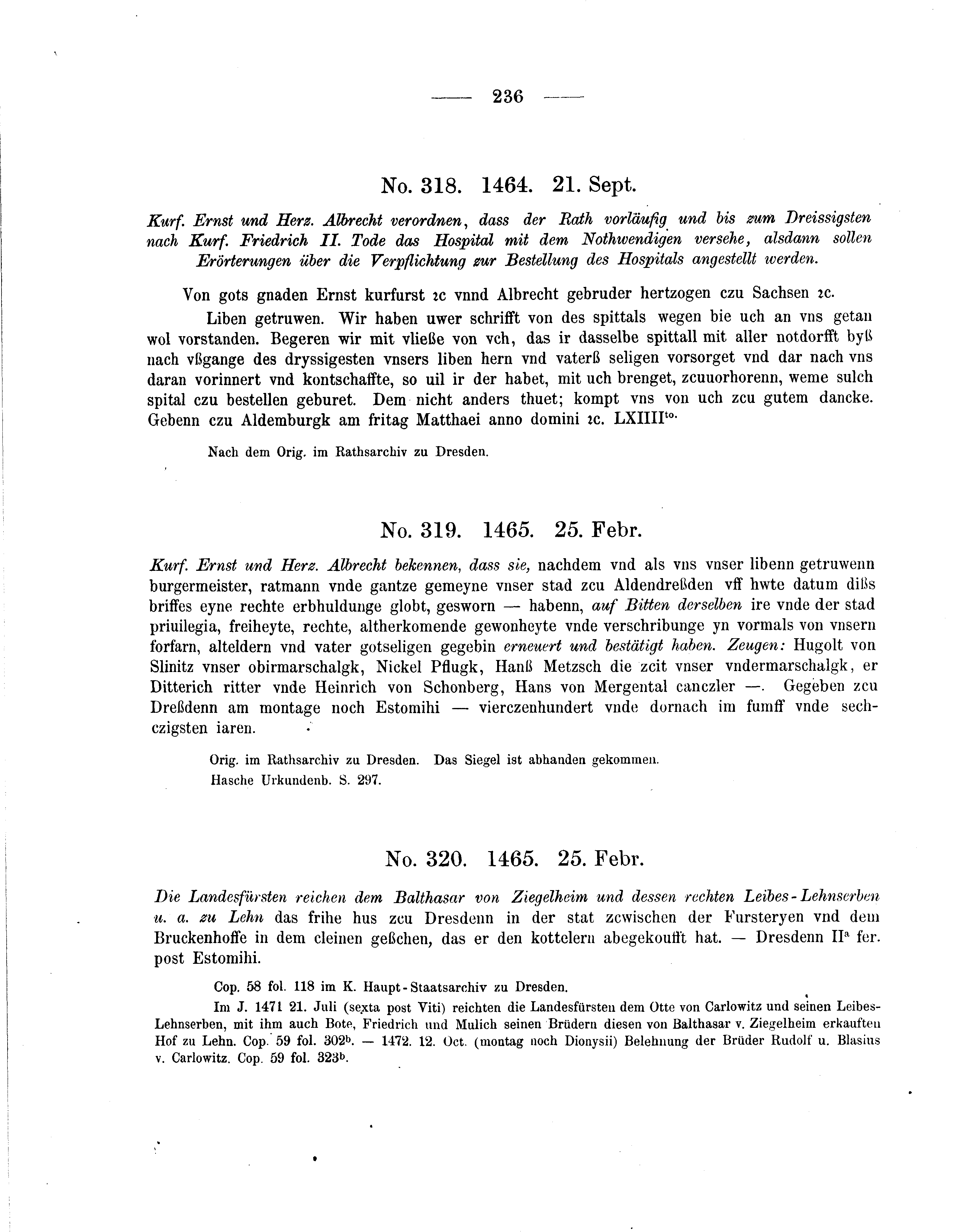 Historische Urkunde Seite 236 aus Band cds2_05
