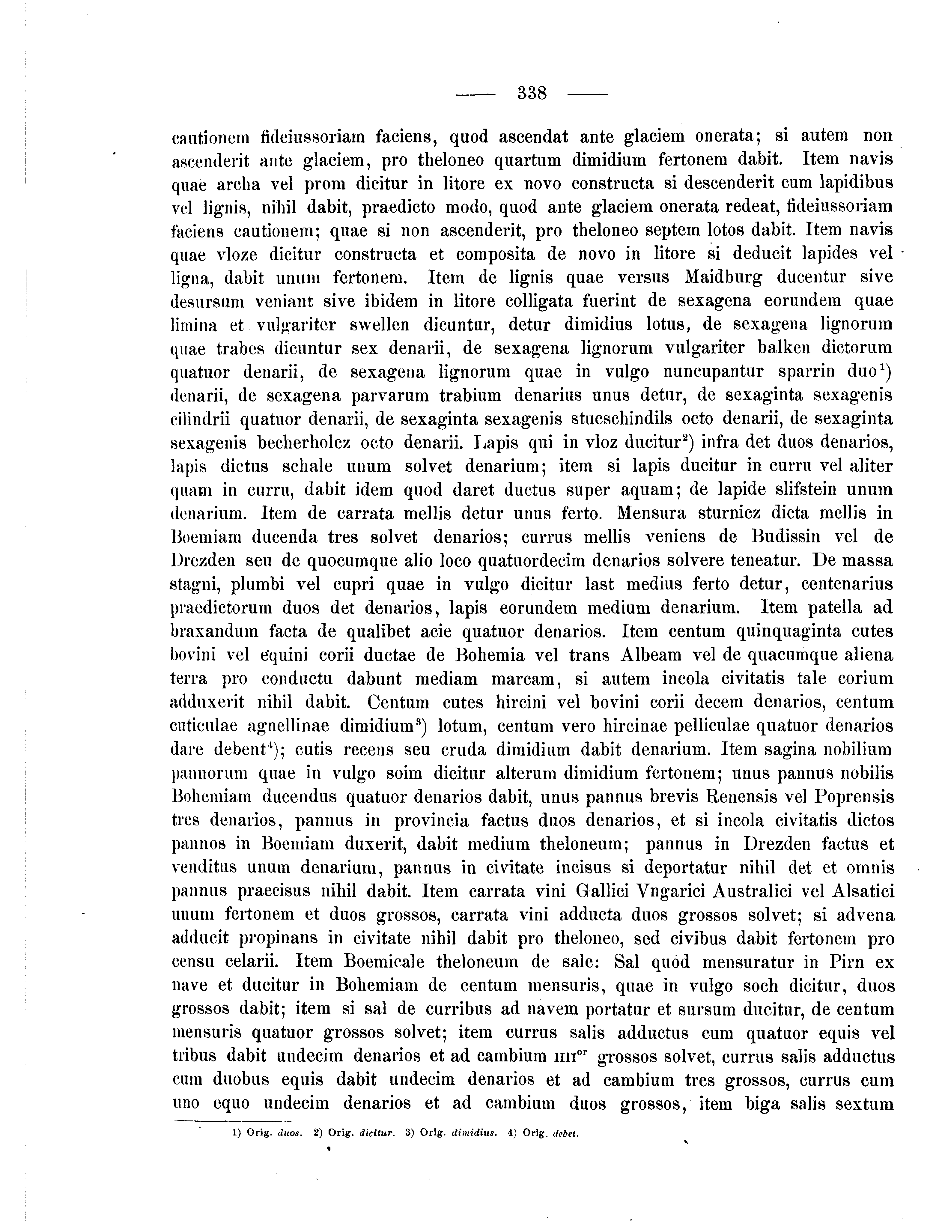 Historische Urkunde Seite 338 aus Band cds2_05