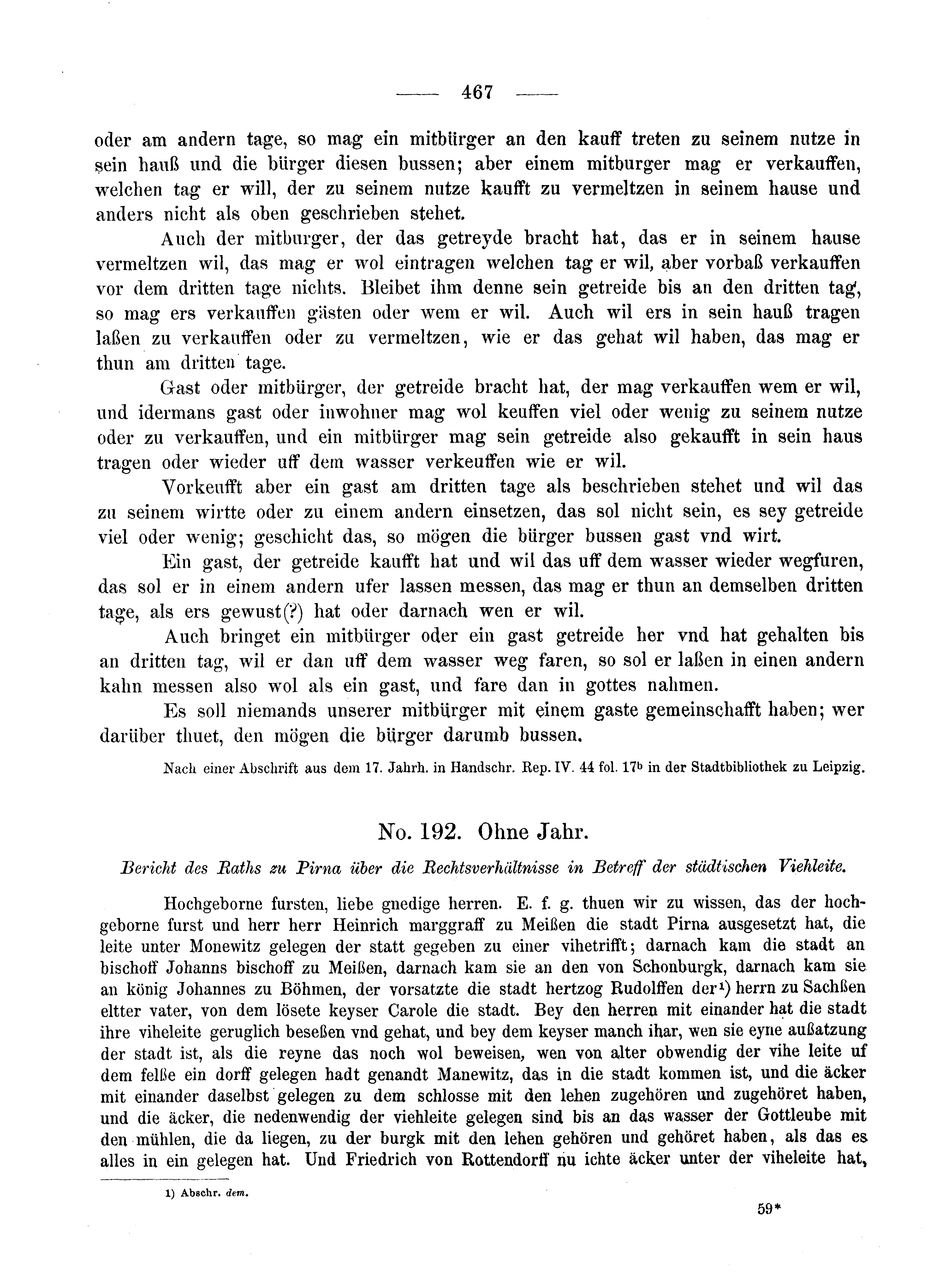 Historische Urkunde Seite 467 aus Band cds2_05