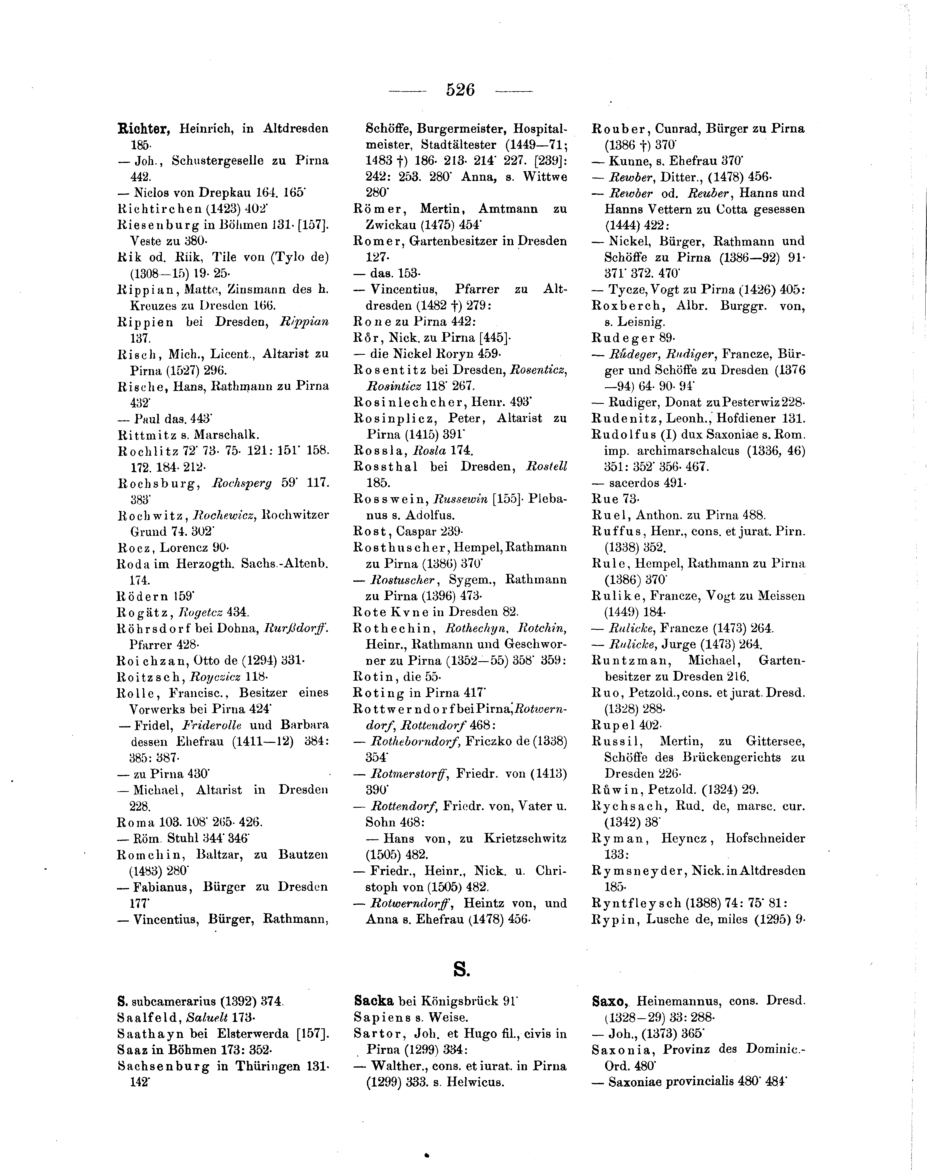 Historische Urkunde Seite 526 aus Band cds2_05