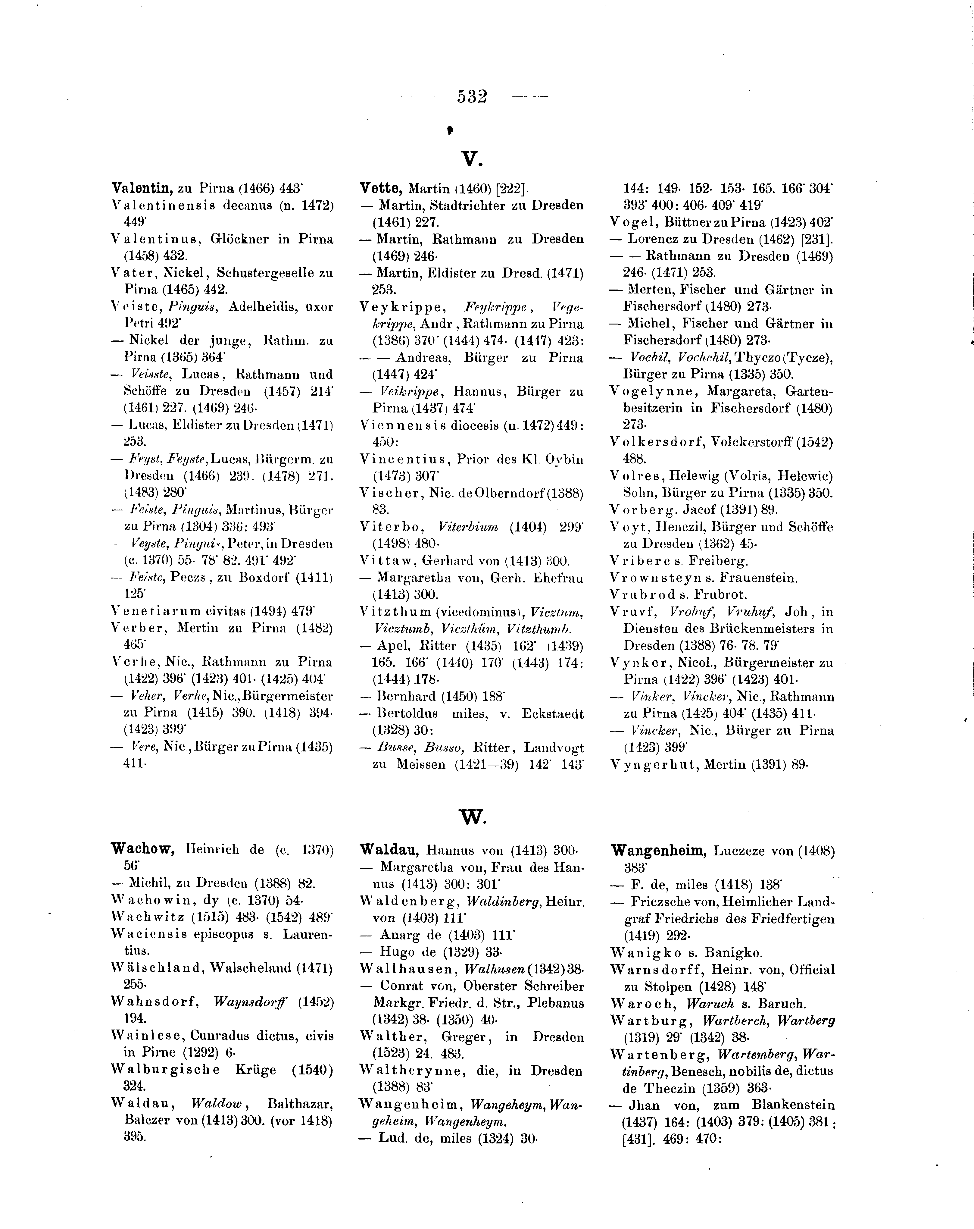 Historische Urkunde Seite 532 aus Band cds2_05