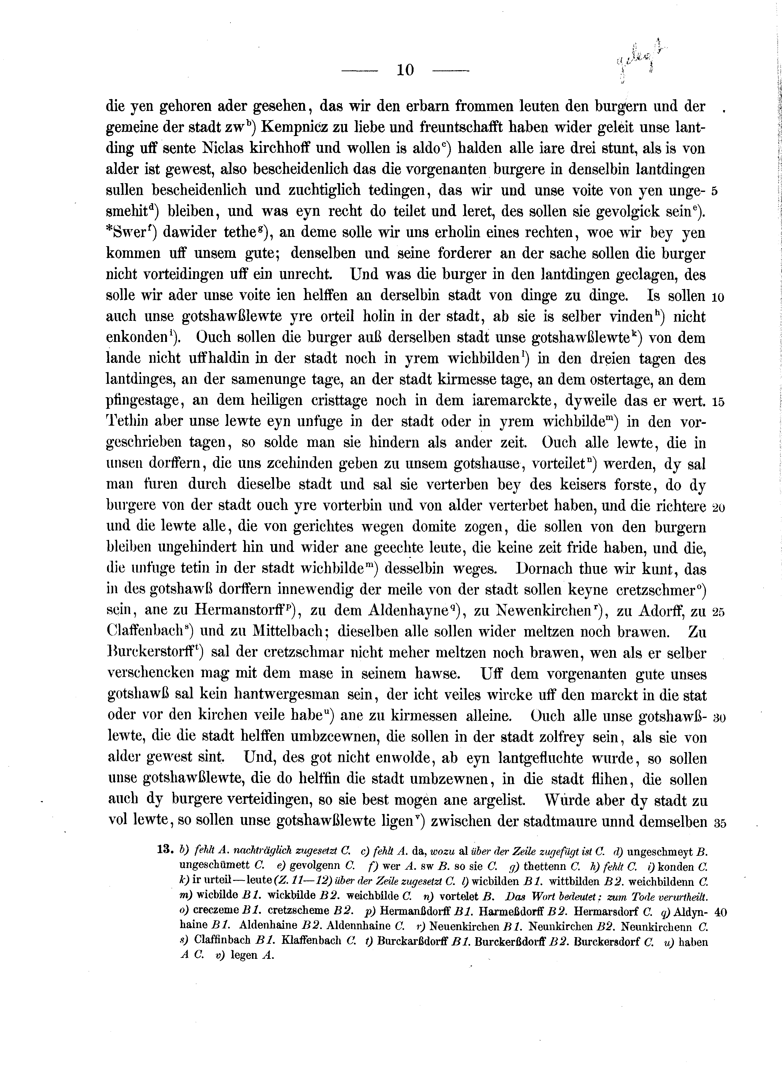 Historische Urkunde Seite 10 aus Band cds2_06