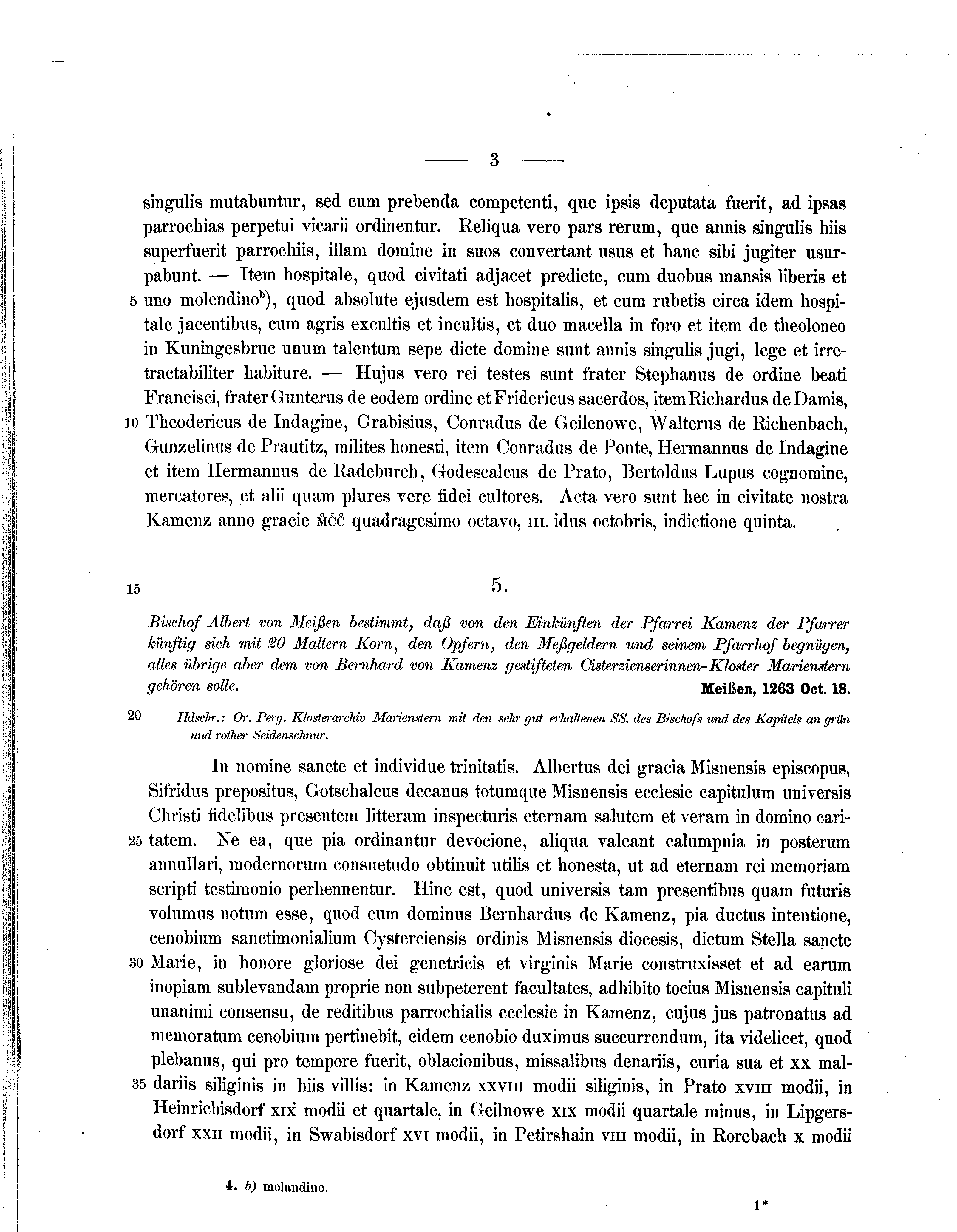 Historische Urkunde Seite 3 aus Band cds2_07