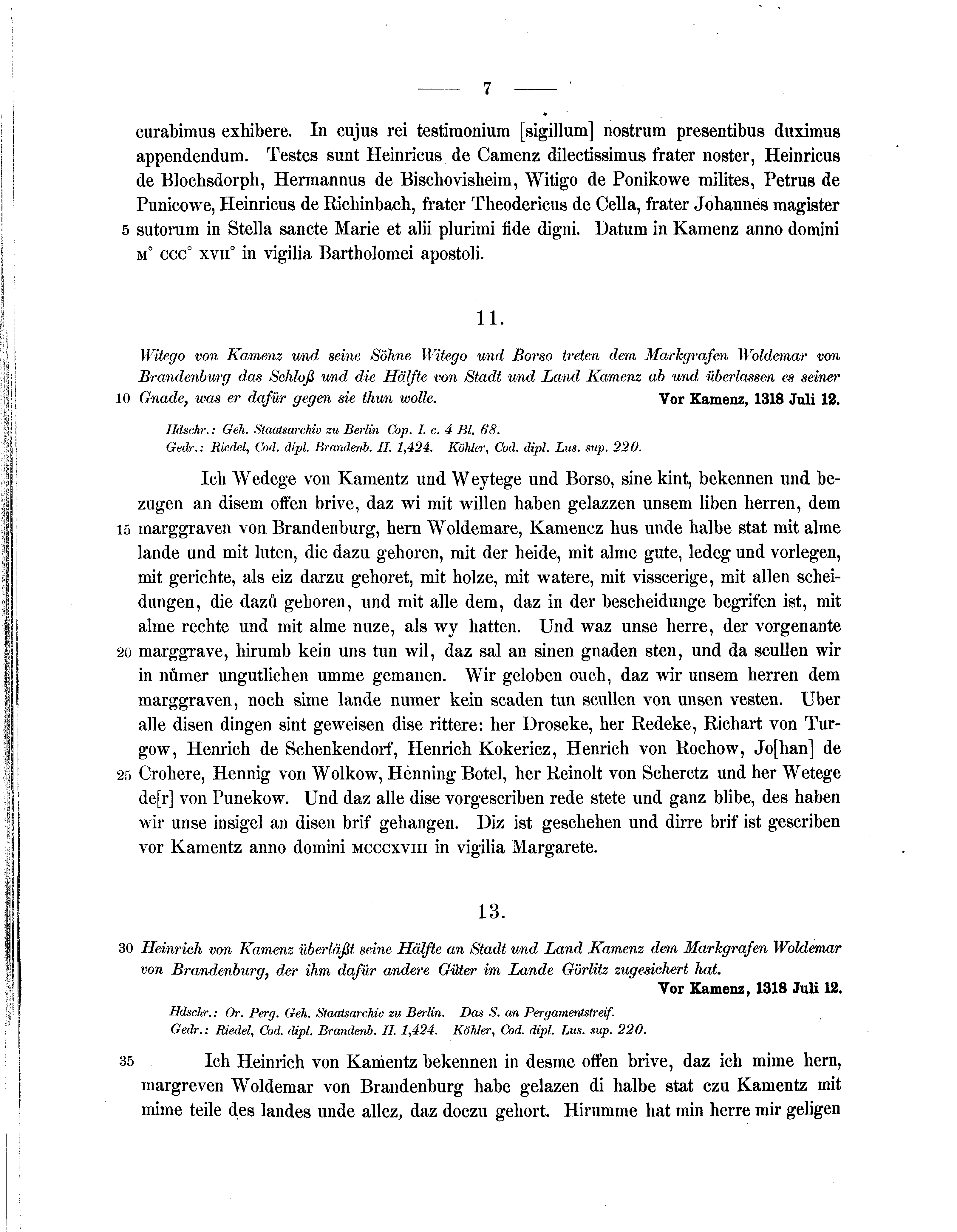 Historische Urkunde Seite 7 aus Band cds2_07