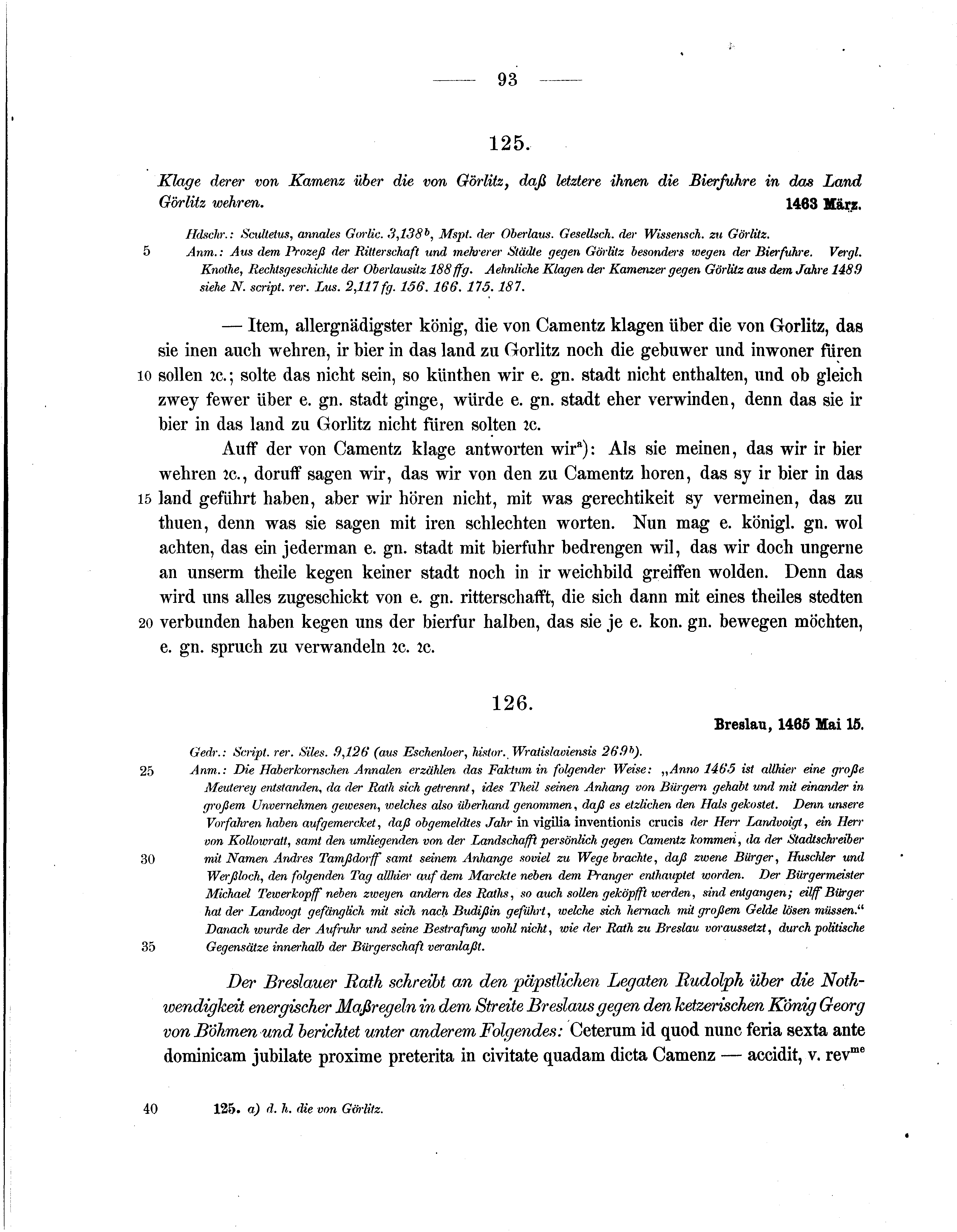 Historische Urkunde Seite 93 aus Band cds2_07