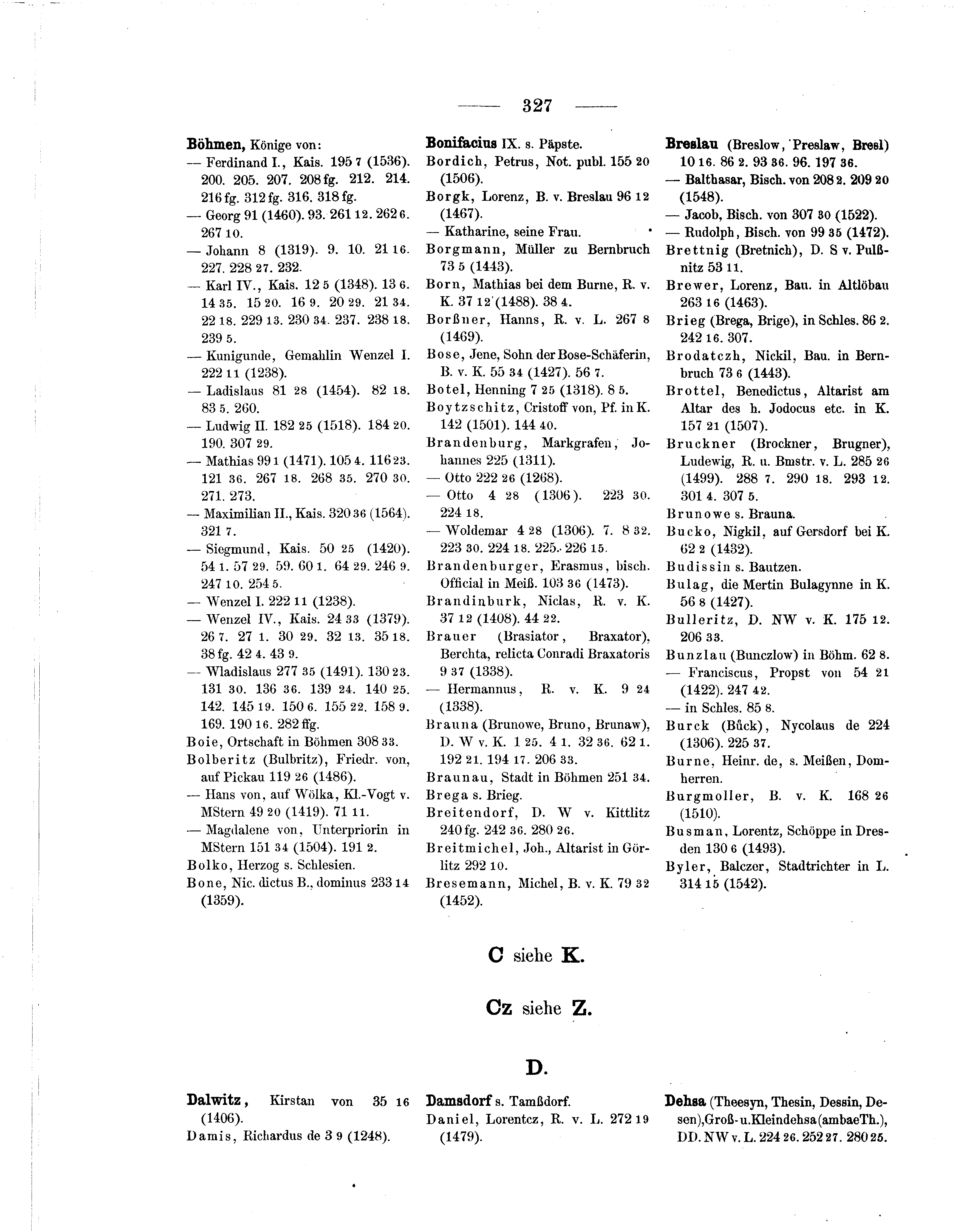 Historische Urkunde Seite 327 aus Band cds2_07