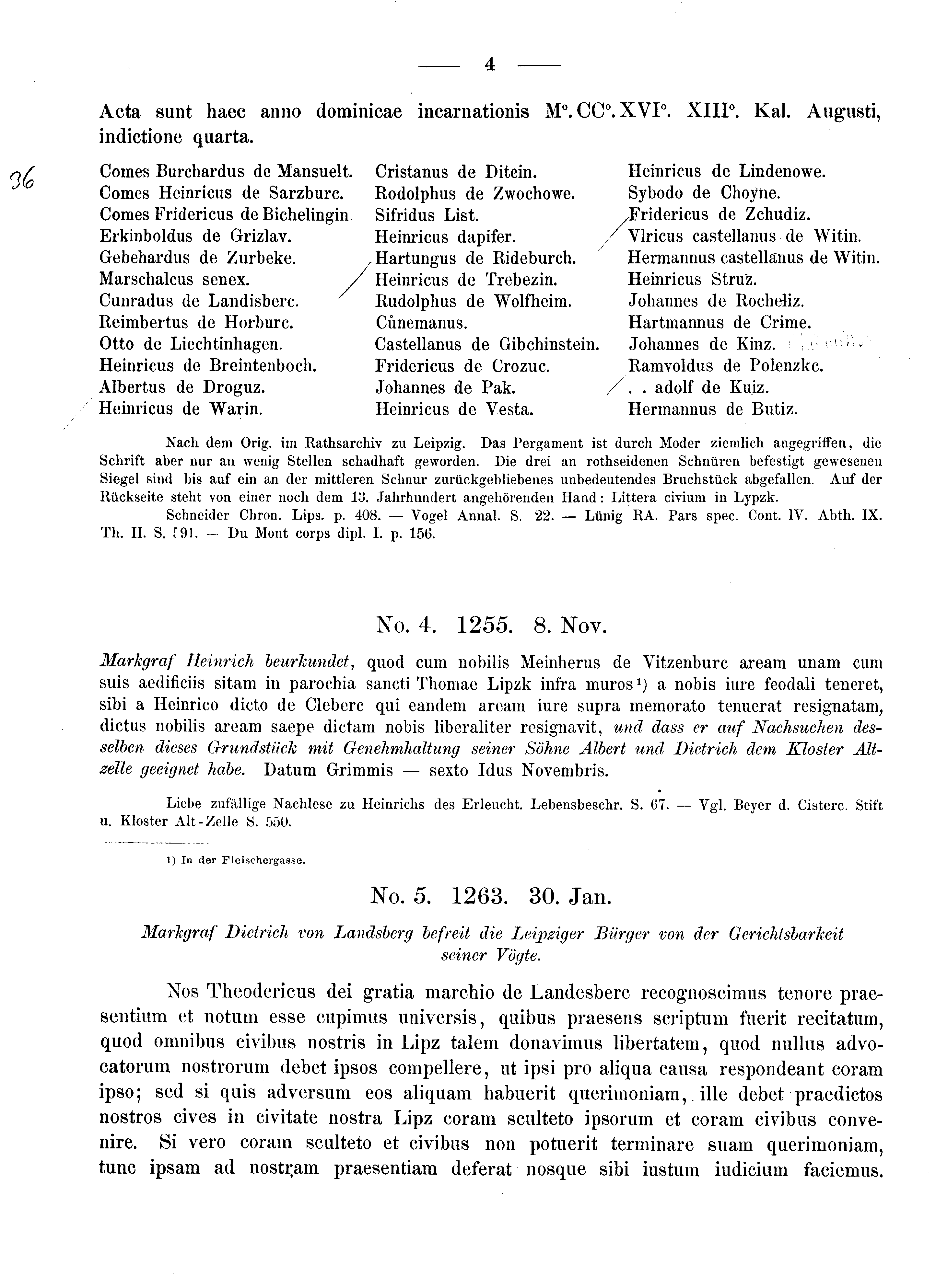Historische Urkunde Seite 4 aus Band cds2_08