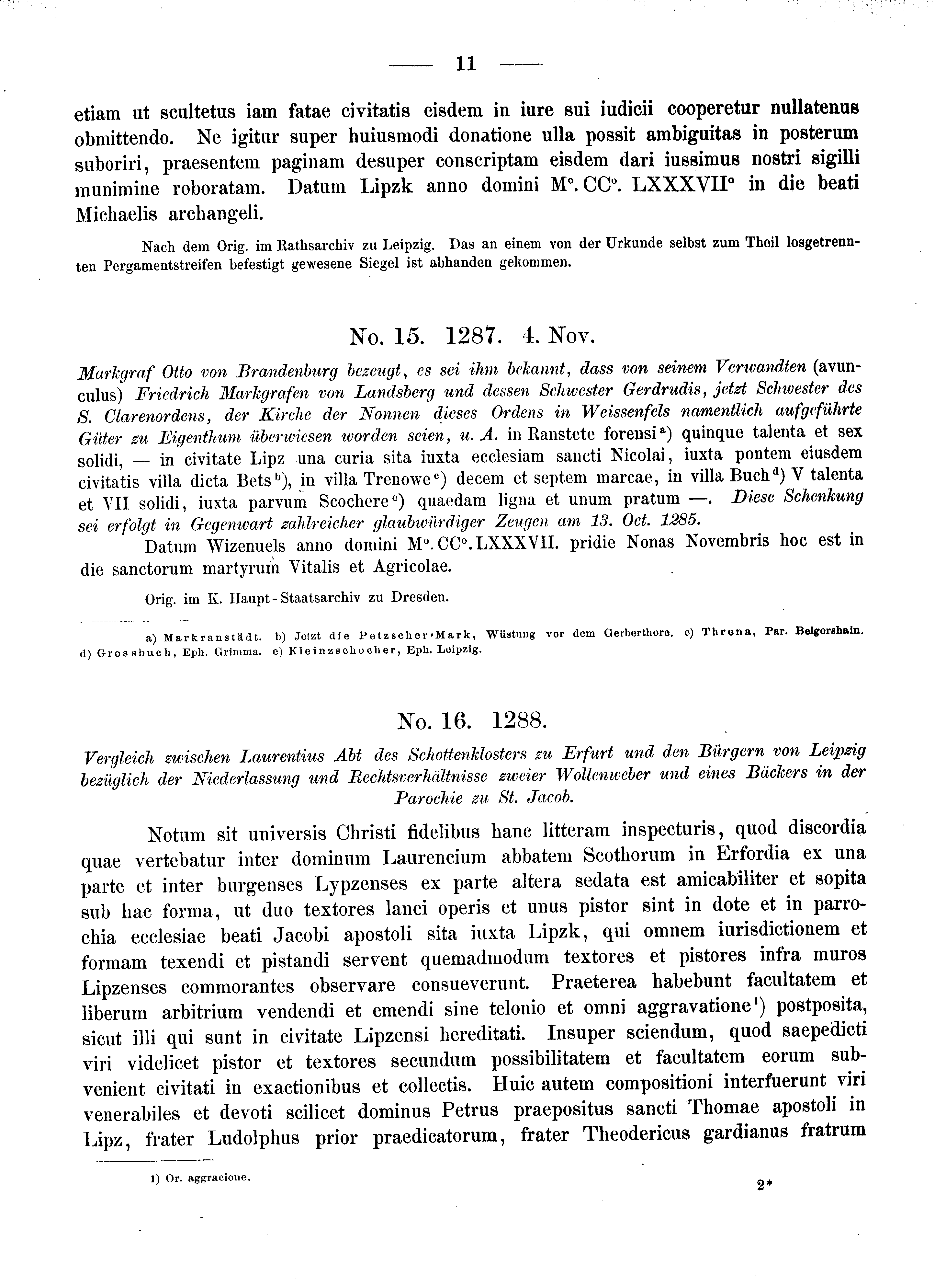 Historische Urkunde Seite 11 aus Band cds2_08