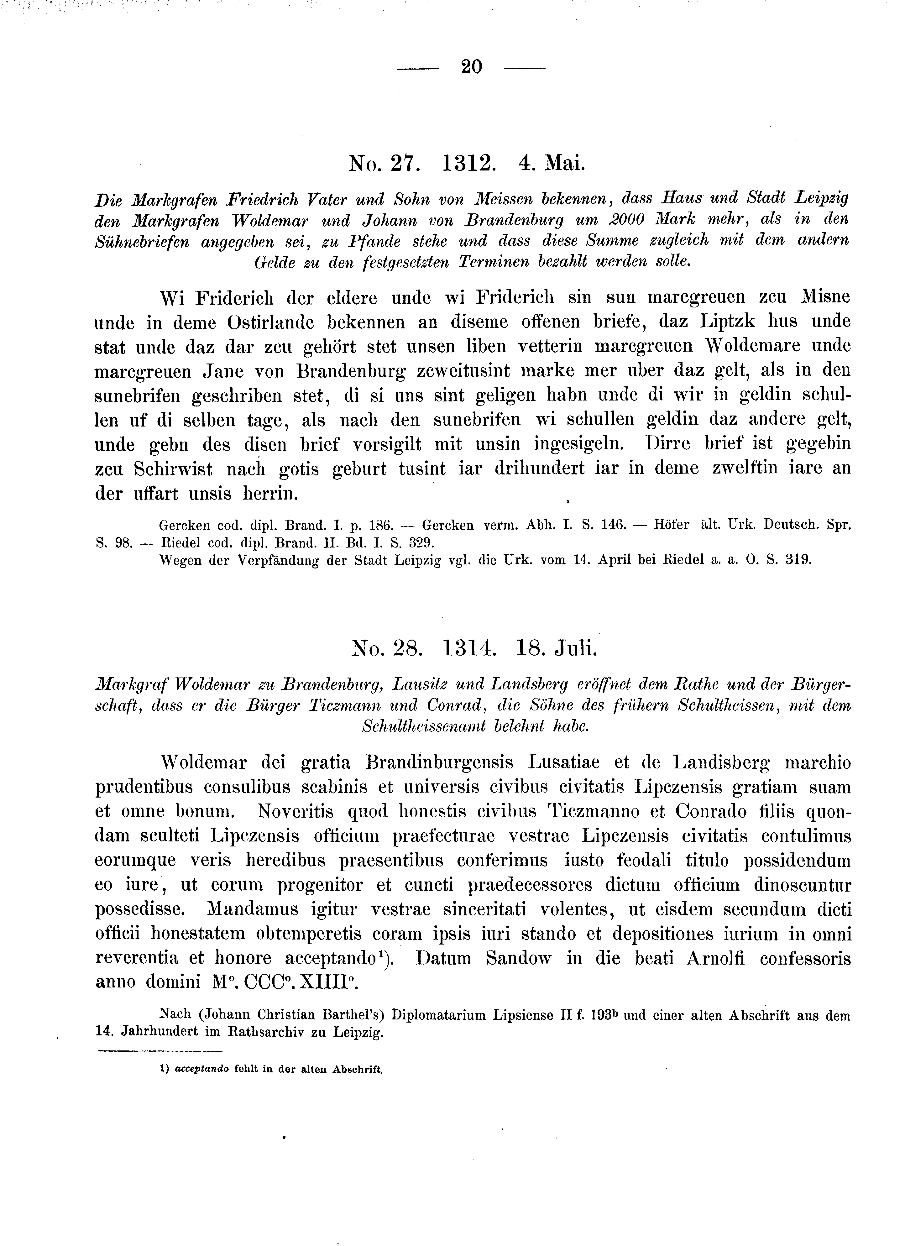 Historische Urkunde Seite 20 aus Band cds2_08