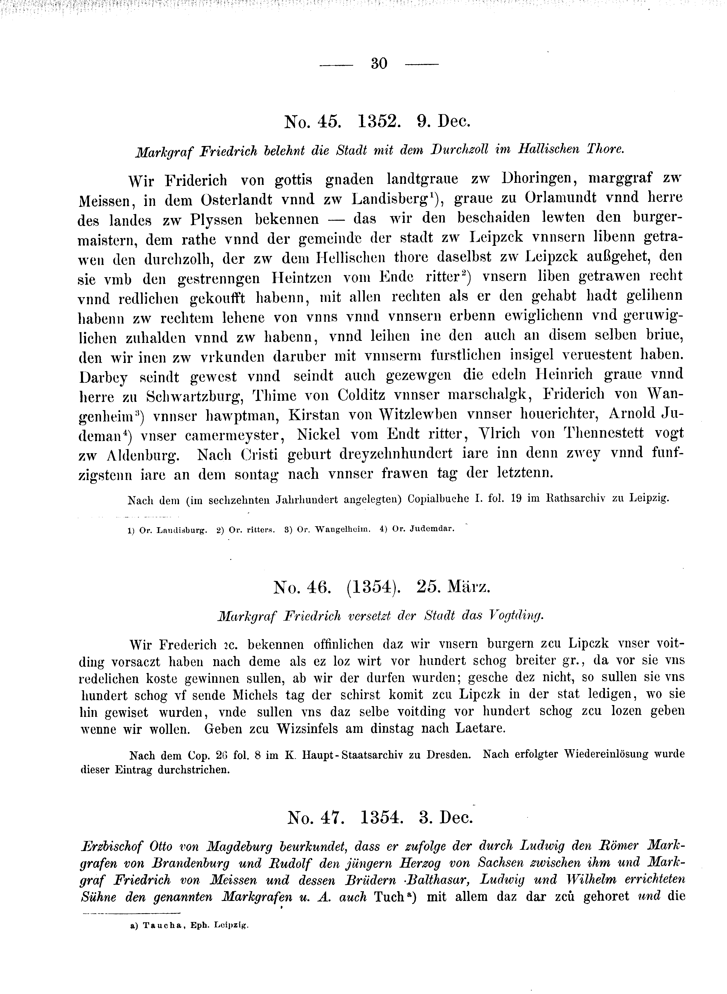 Historische Urkunde Seite 30 aus Band cds2_08