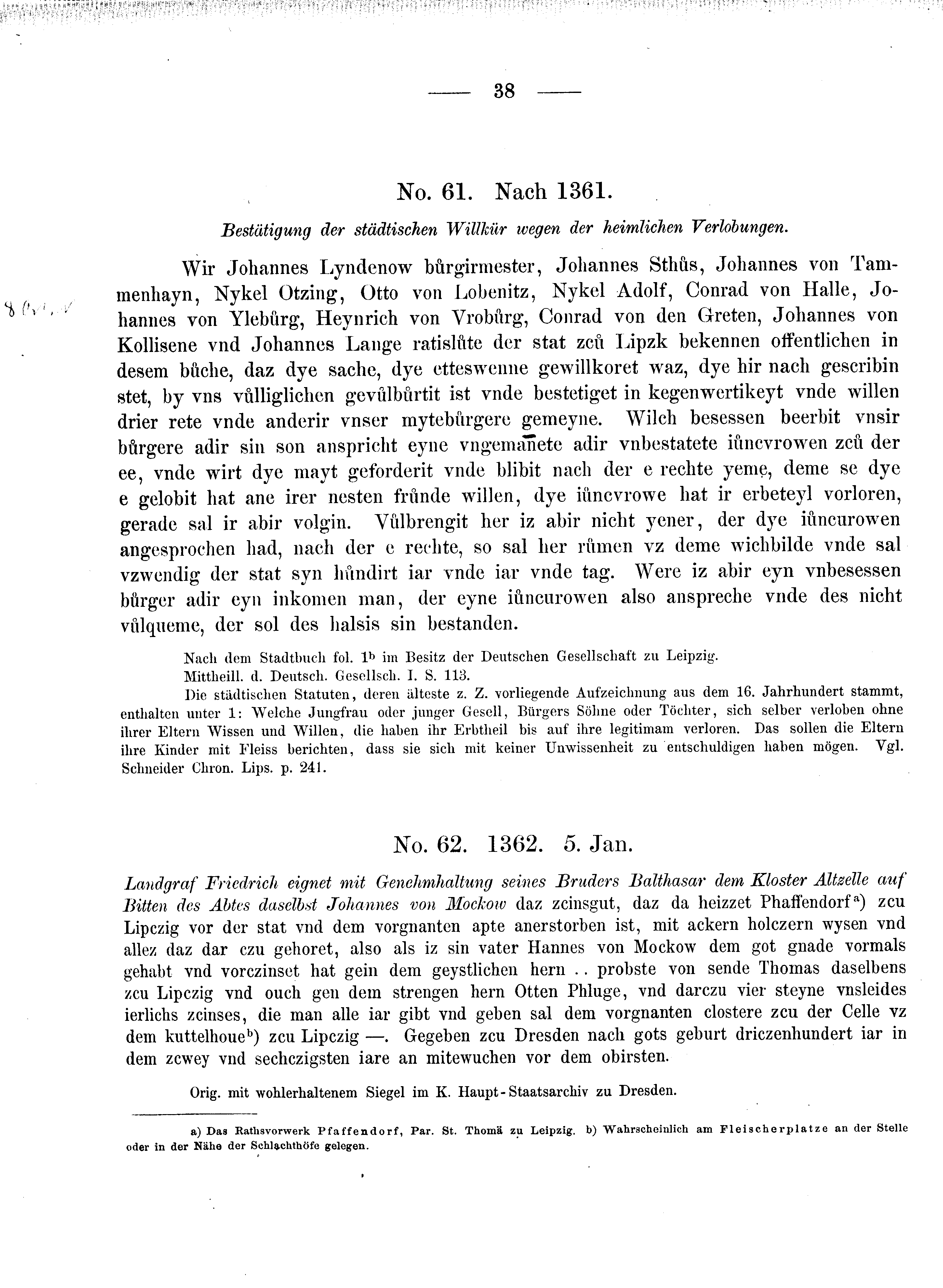 Historische Urkunde Seite 38 aus Band cds2_08