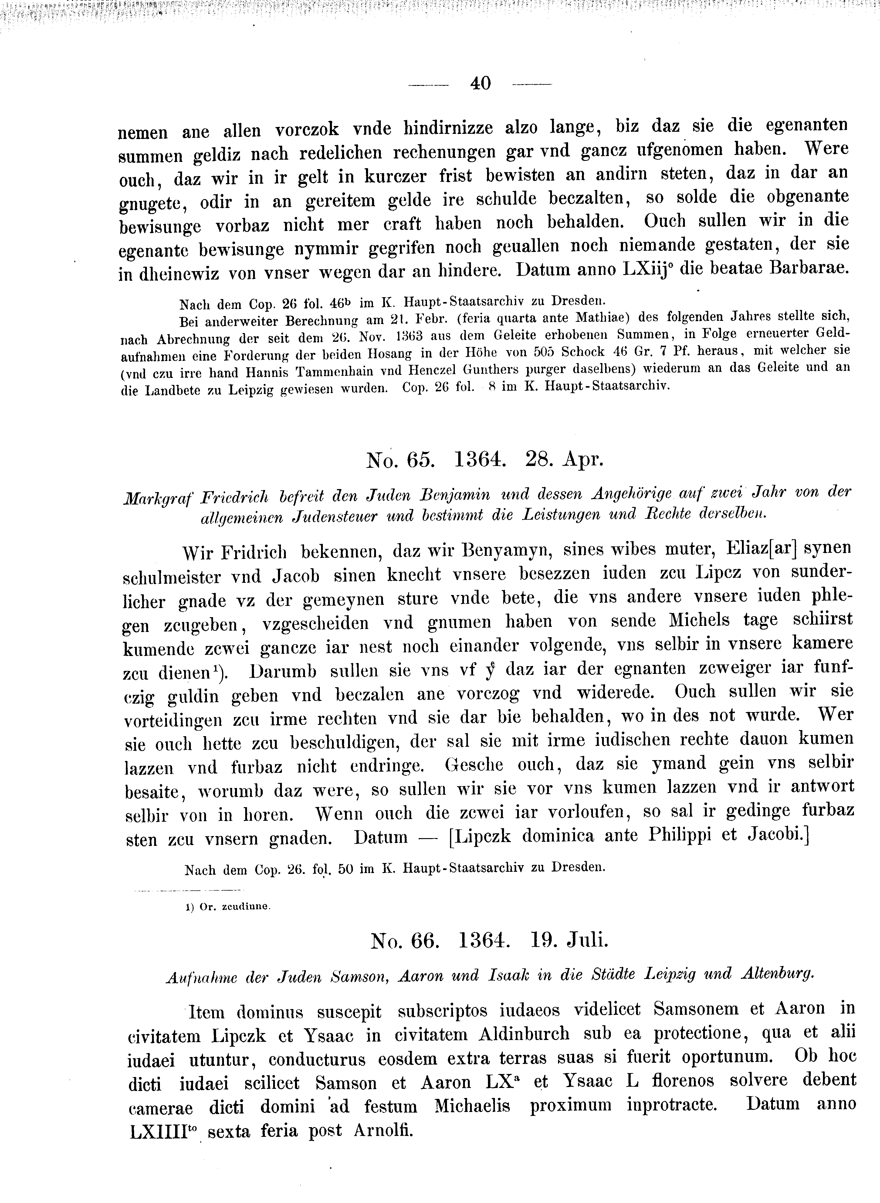 Historische Urkunde Seite 40 aus Band cds2_08