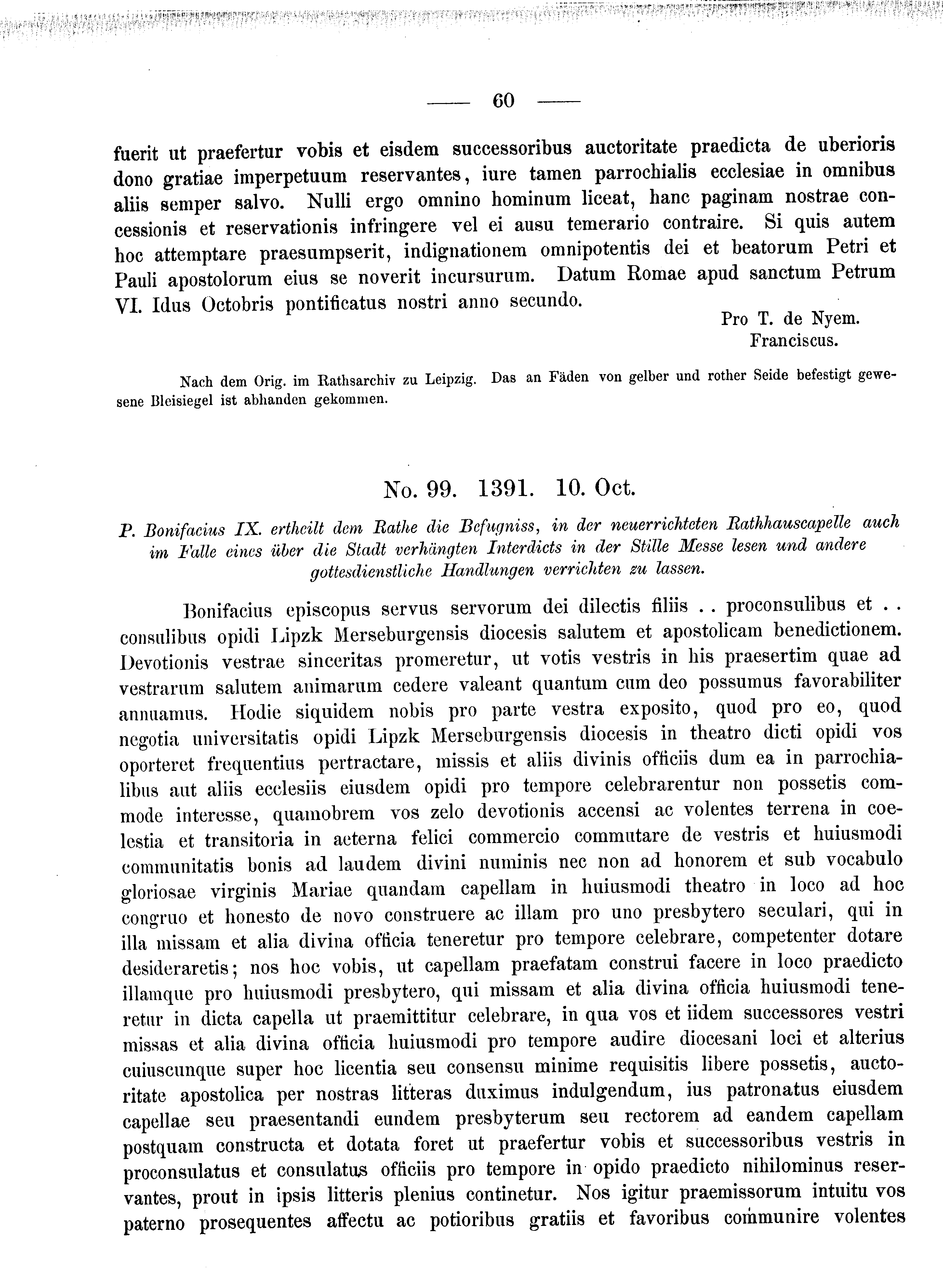 Historische Urkunde Seite 60 aus Band cds2_08