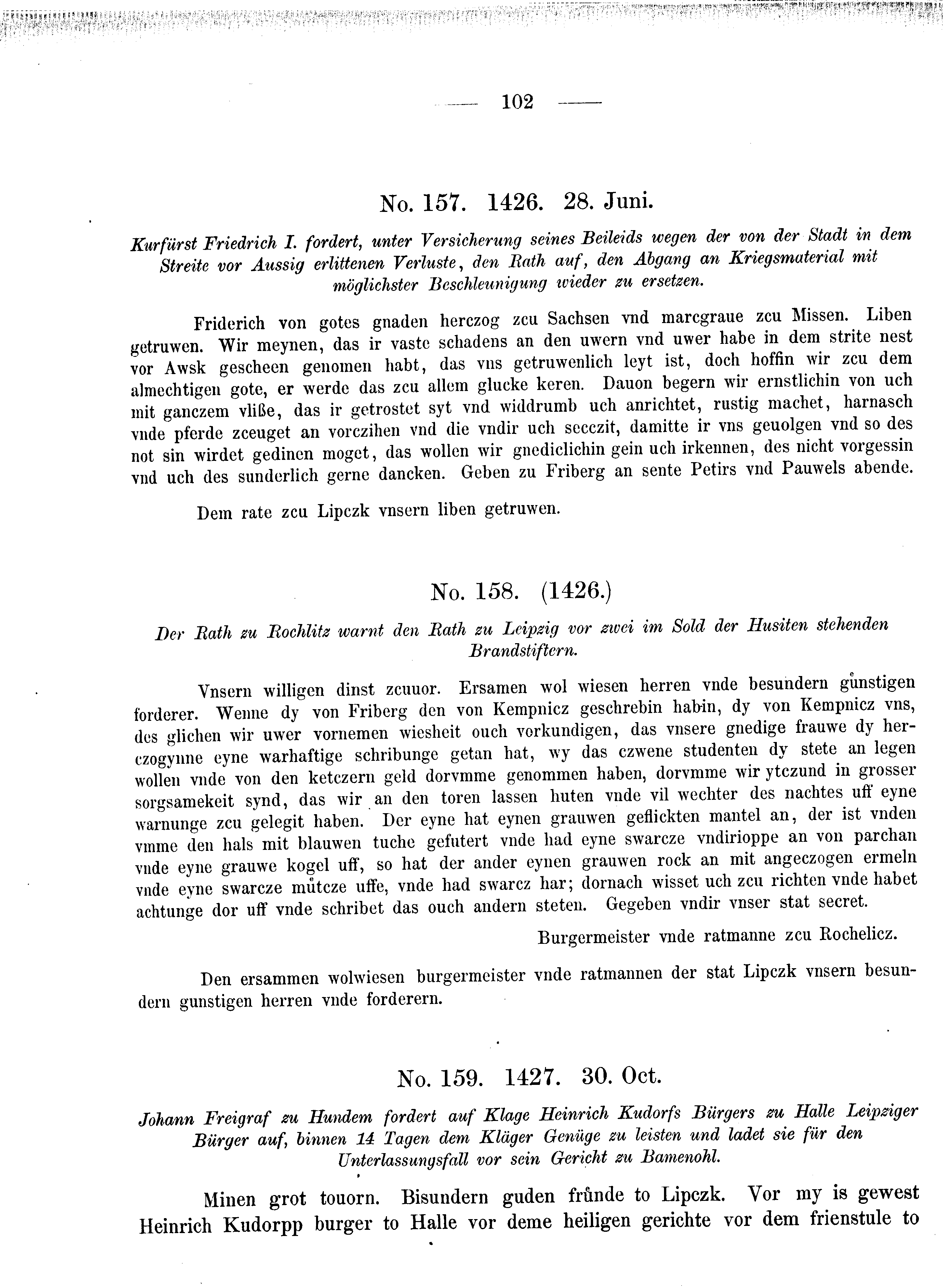 Historische Urkunde Seite 102 aus Band cds2_08