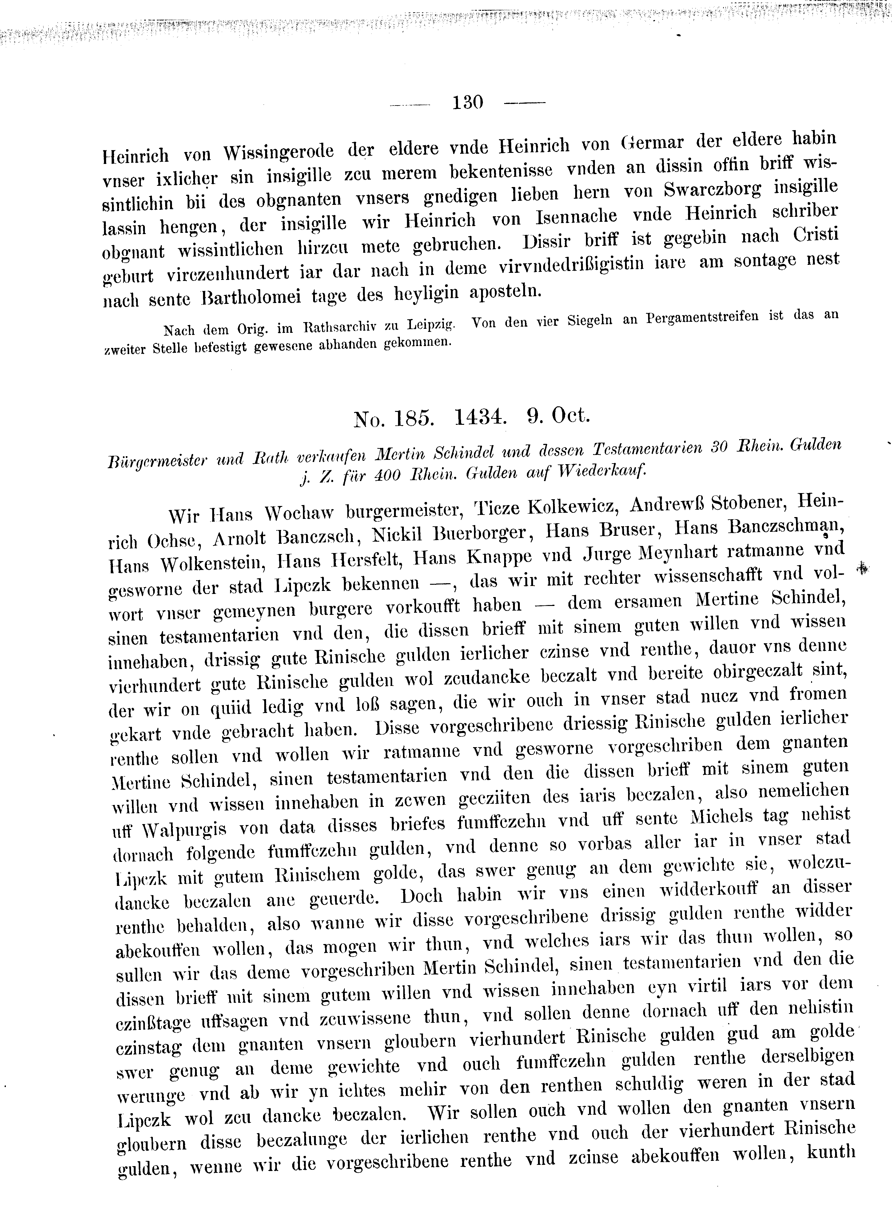 Historische Urkunde Seite 130 aus Band cds2_08