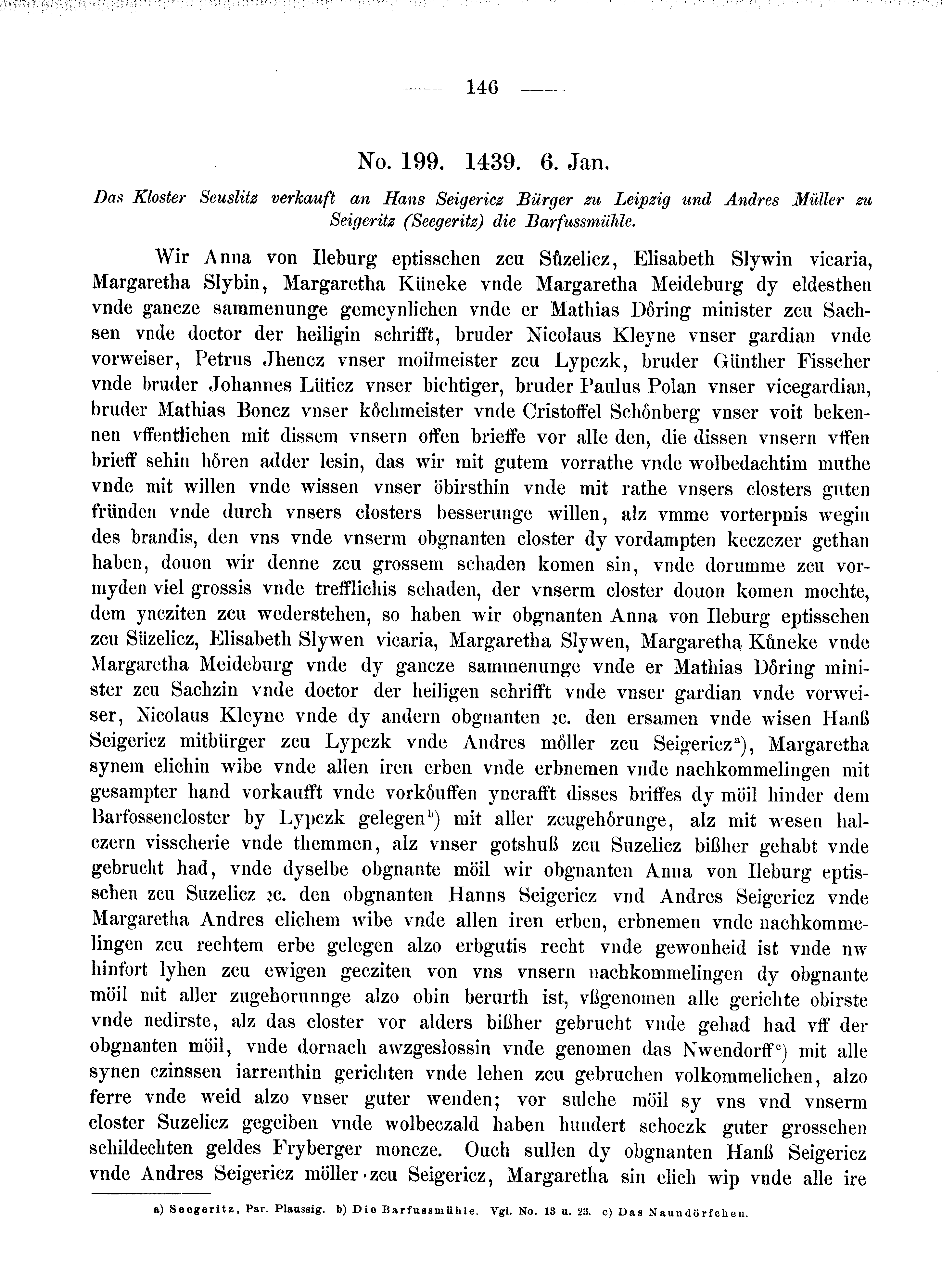 Historische Urkunde Seite 146 aus Band cds2_08