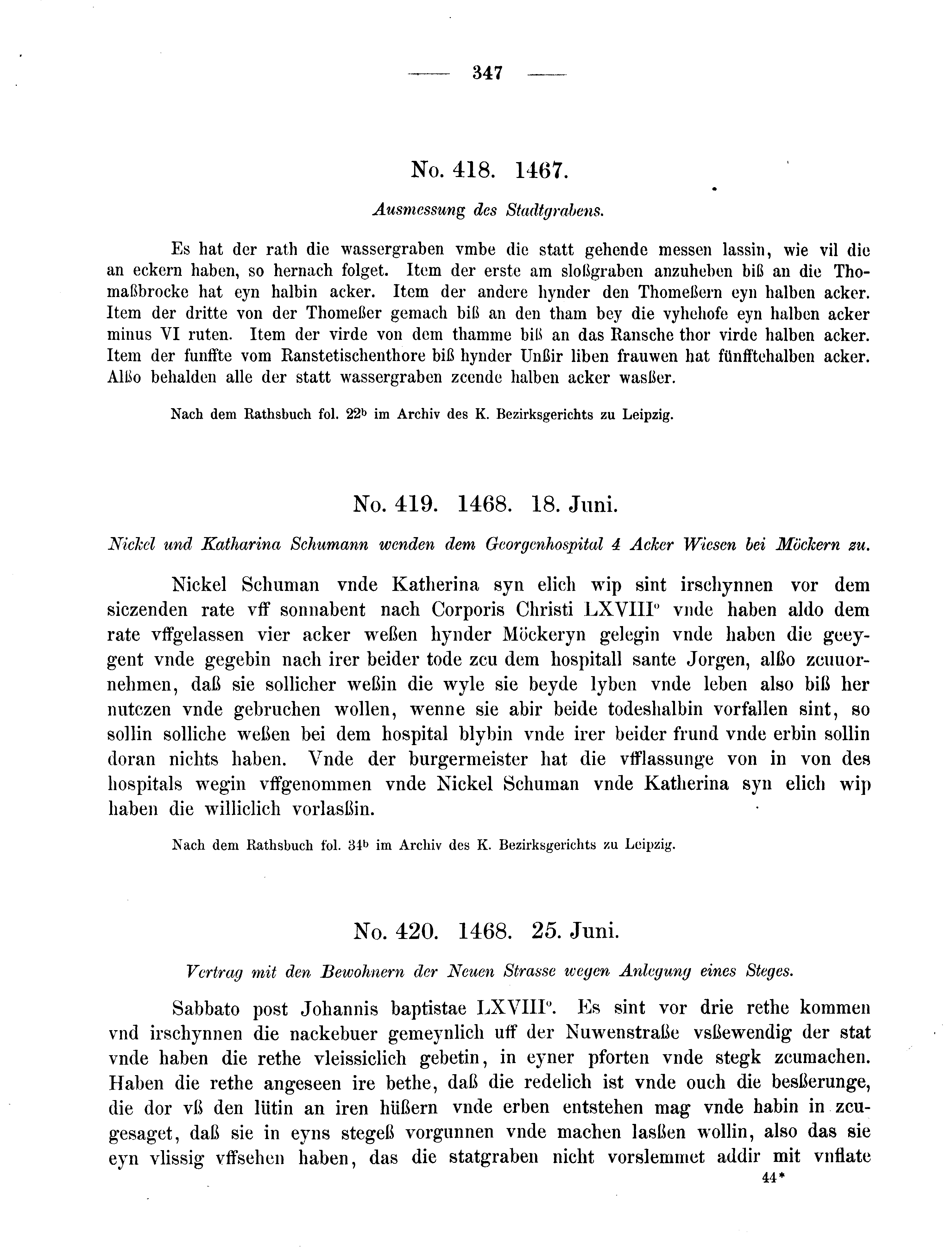 Historische Urkunde Seite 347 aus Band cds2_08