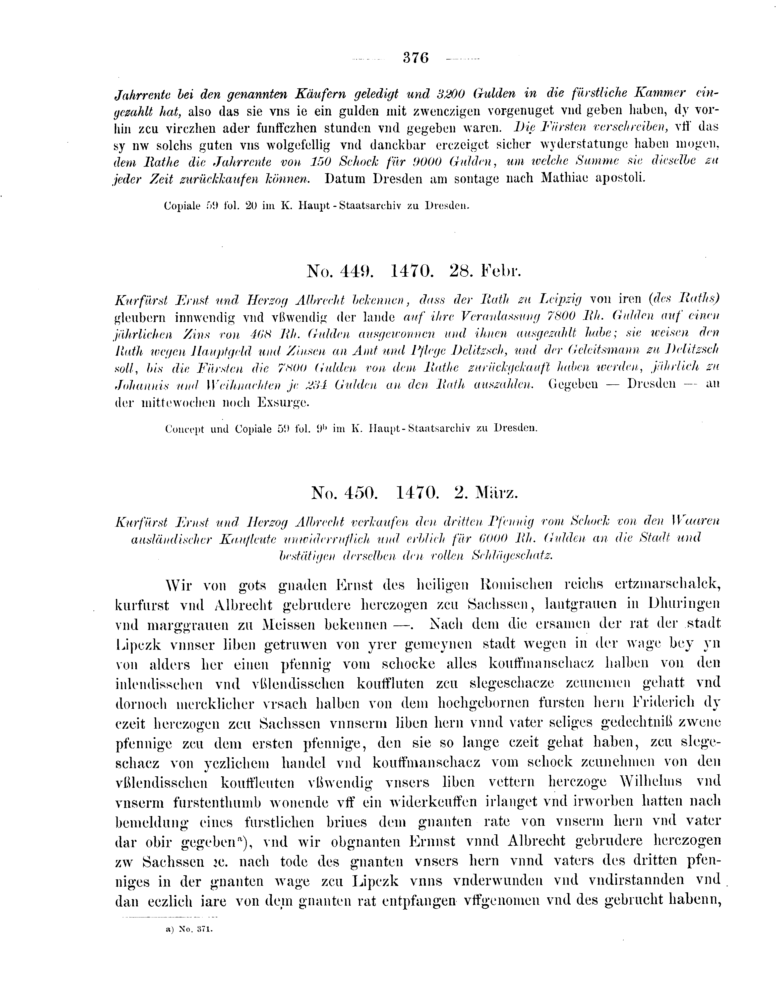 Historische Urkunde Seite 376 aus Band cds2_08