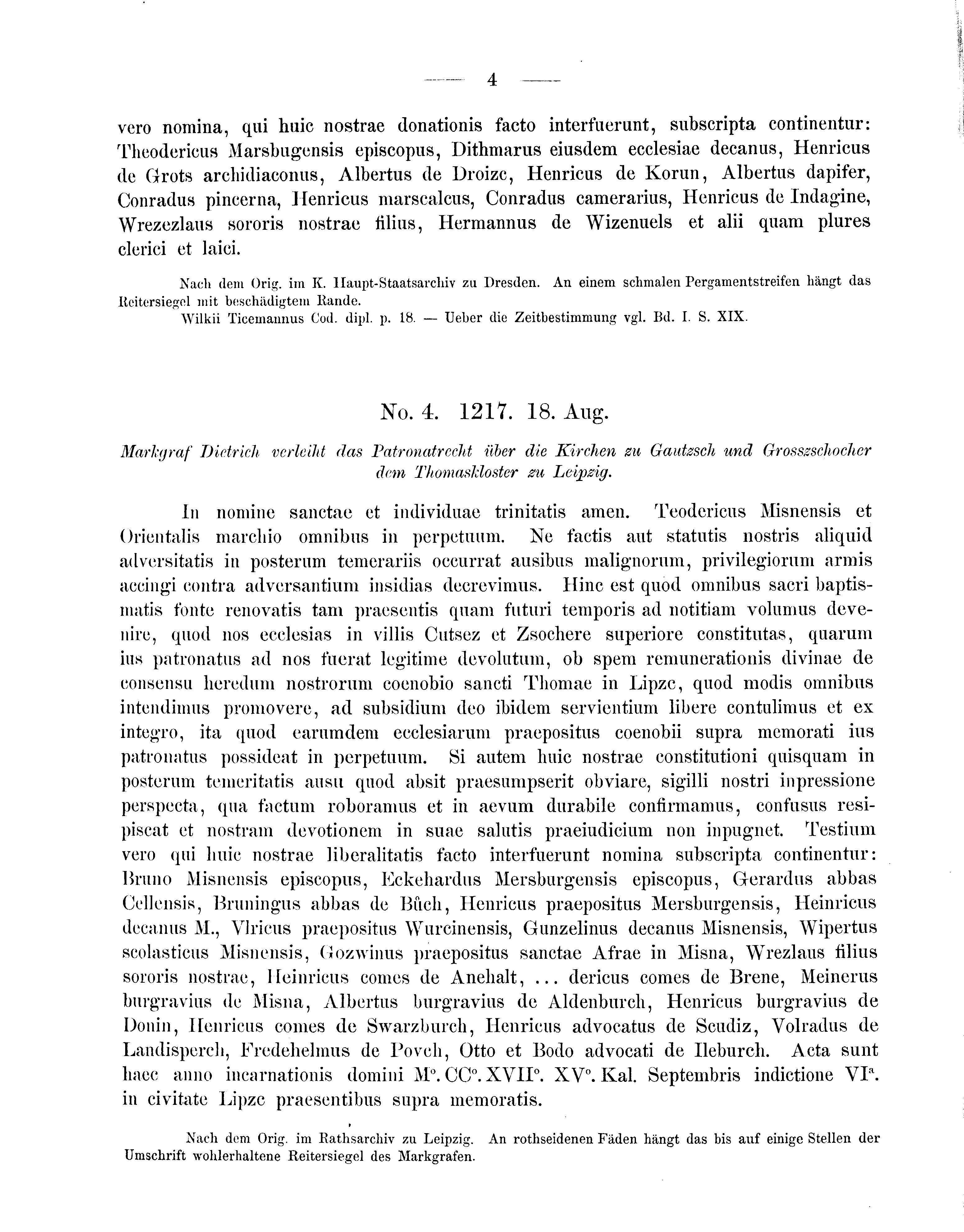 Historische Urkunde Seite 4 aus Band cds2_09