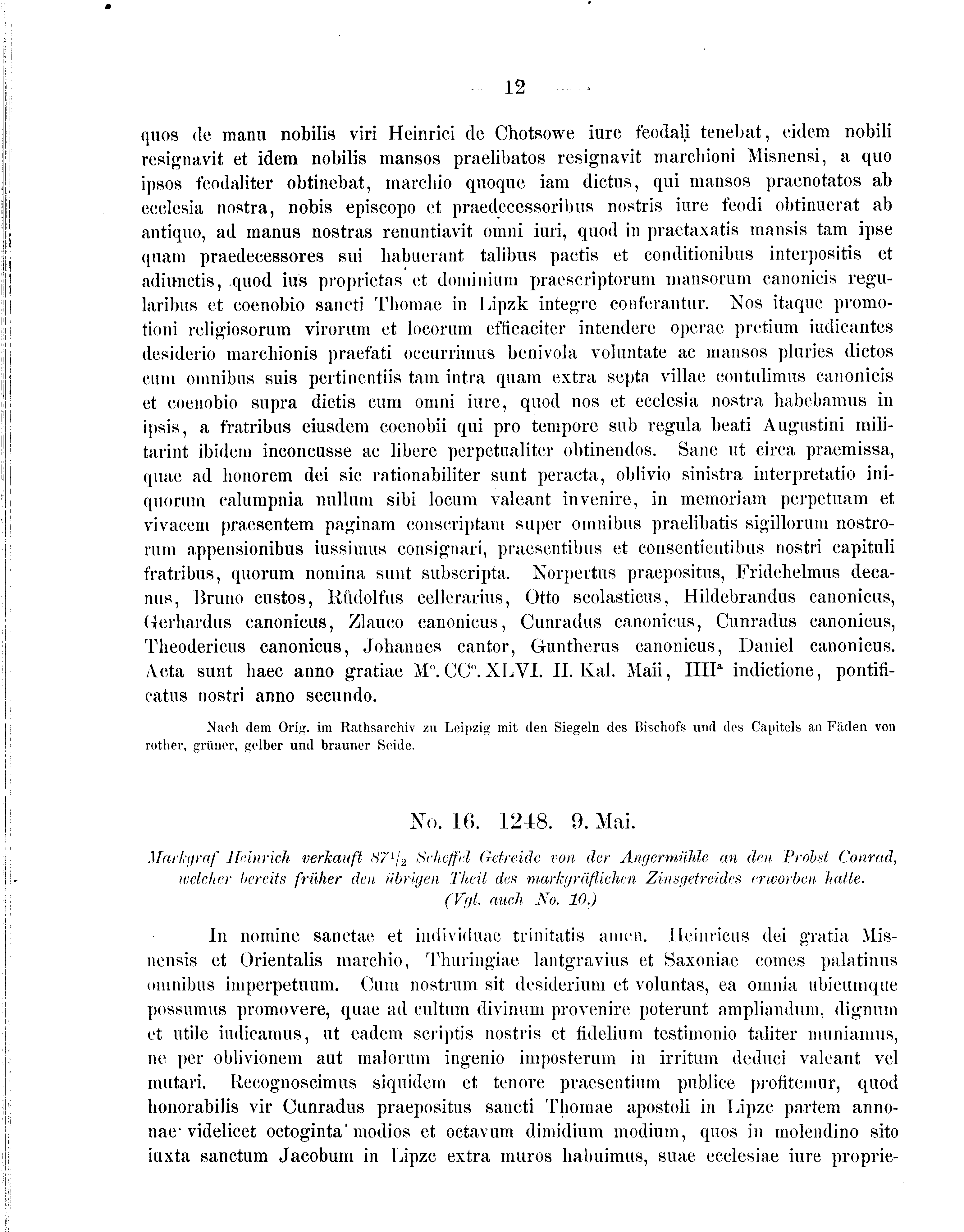 Historische Urkunde Seite 12 aus Band cds2_09