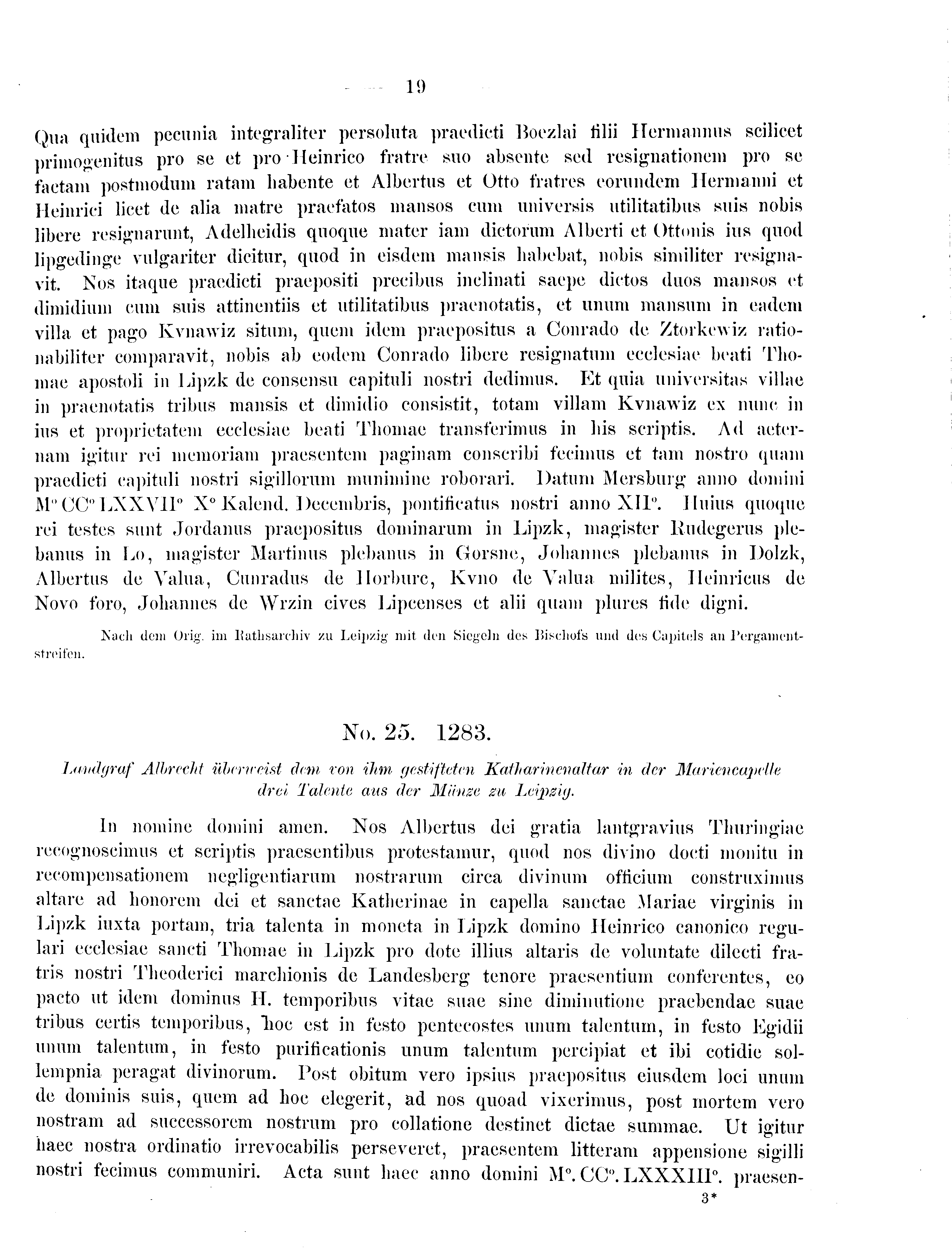 Historische Urkunde Seite 19 aus Band cds2_09