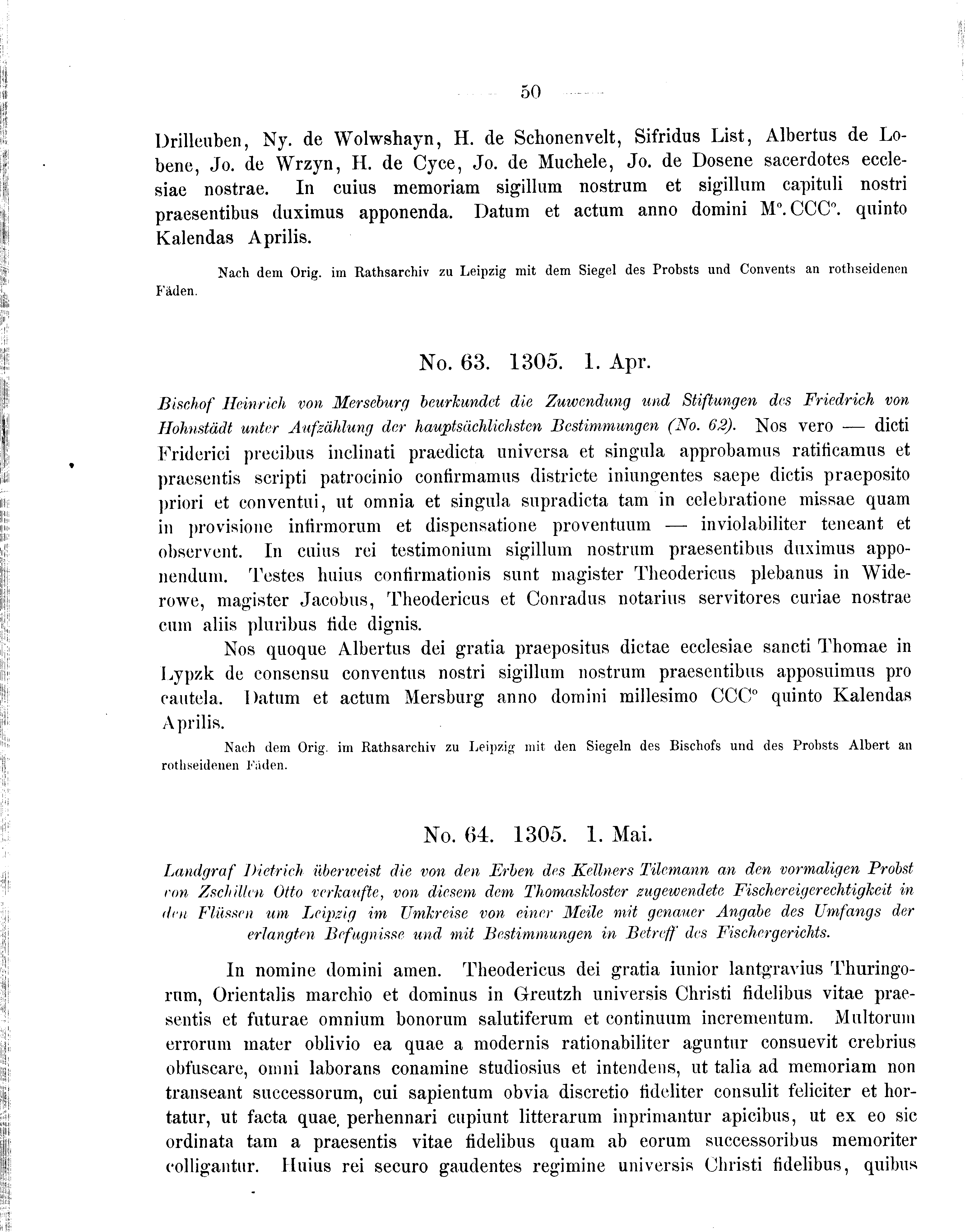 Historische Urkunde Seite 50 aus Band cds2_09