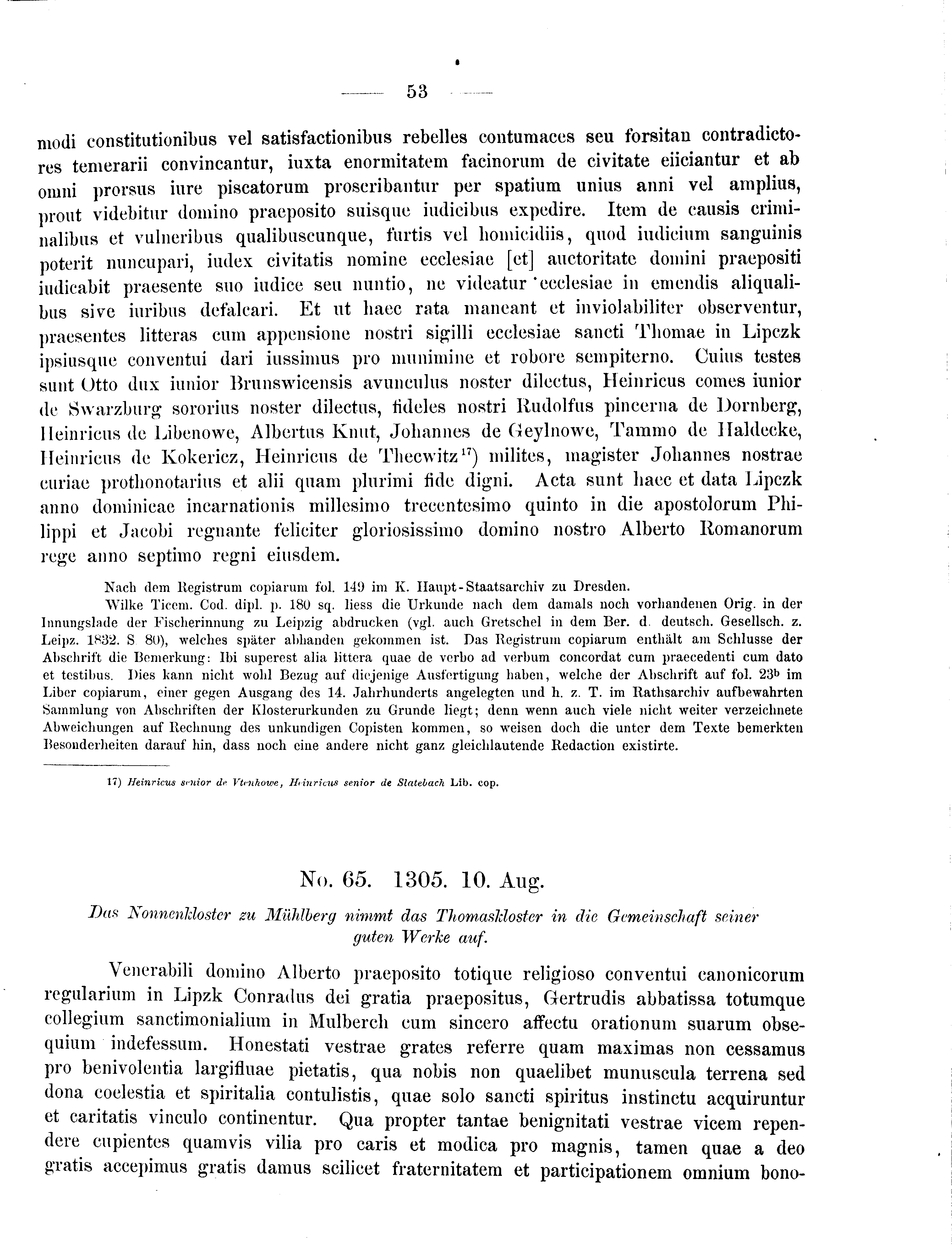Historische Urkunde Seite 53 aus Band cds2_09