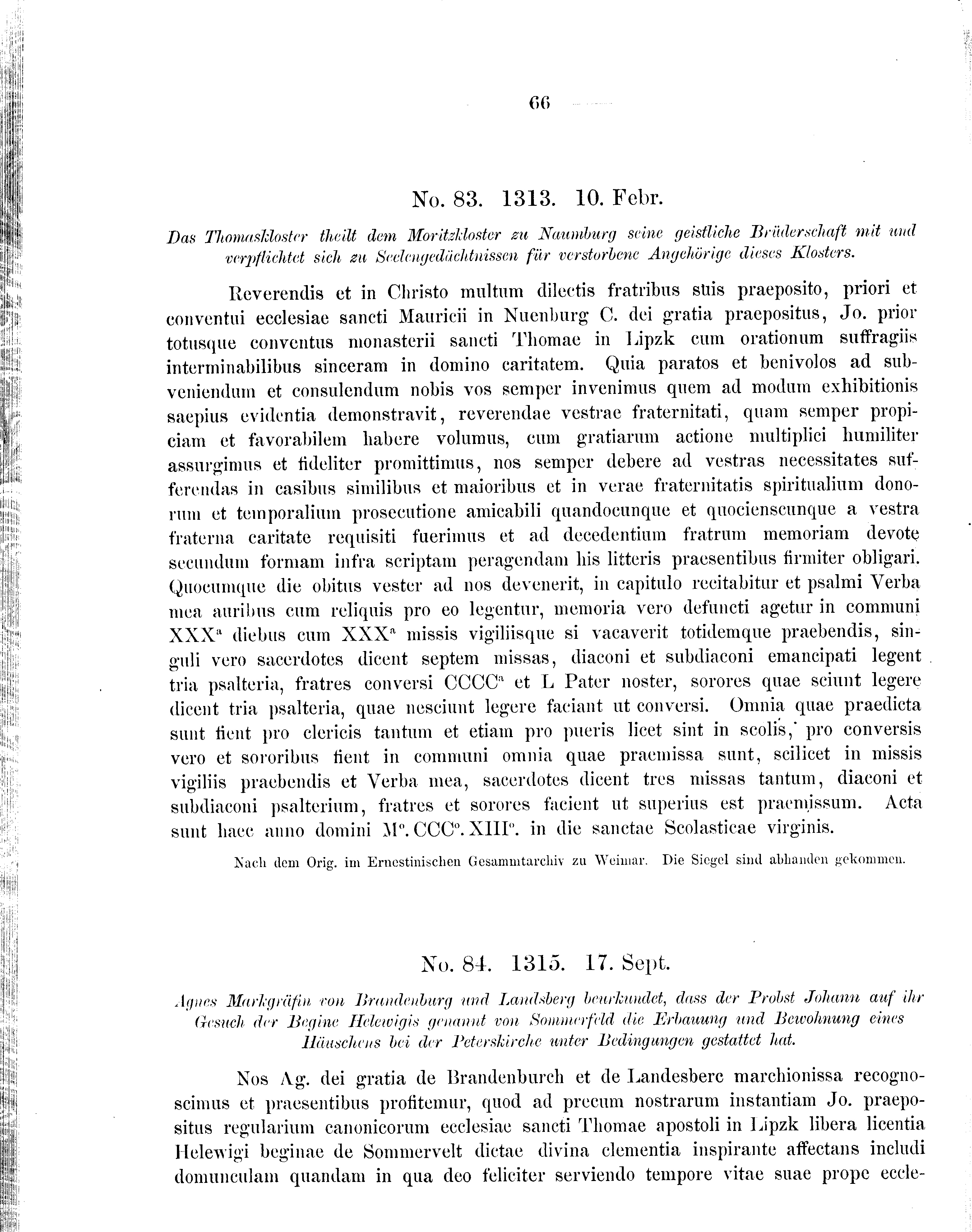 Historische Urkunde Seite 66 aus Band cds2_09