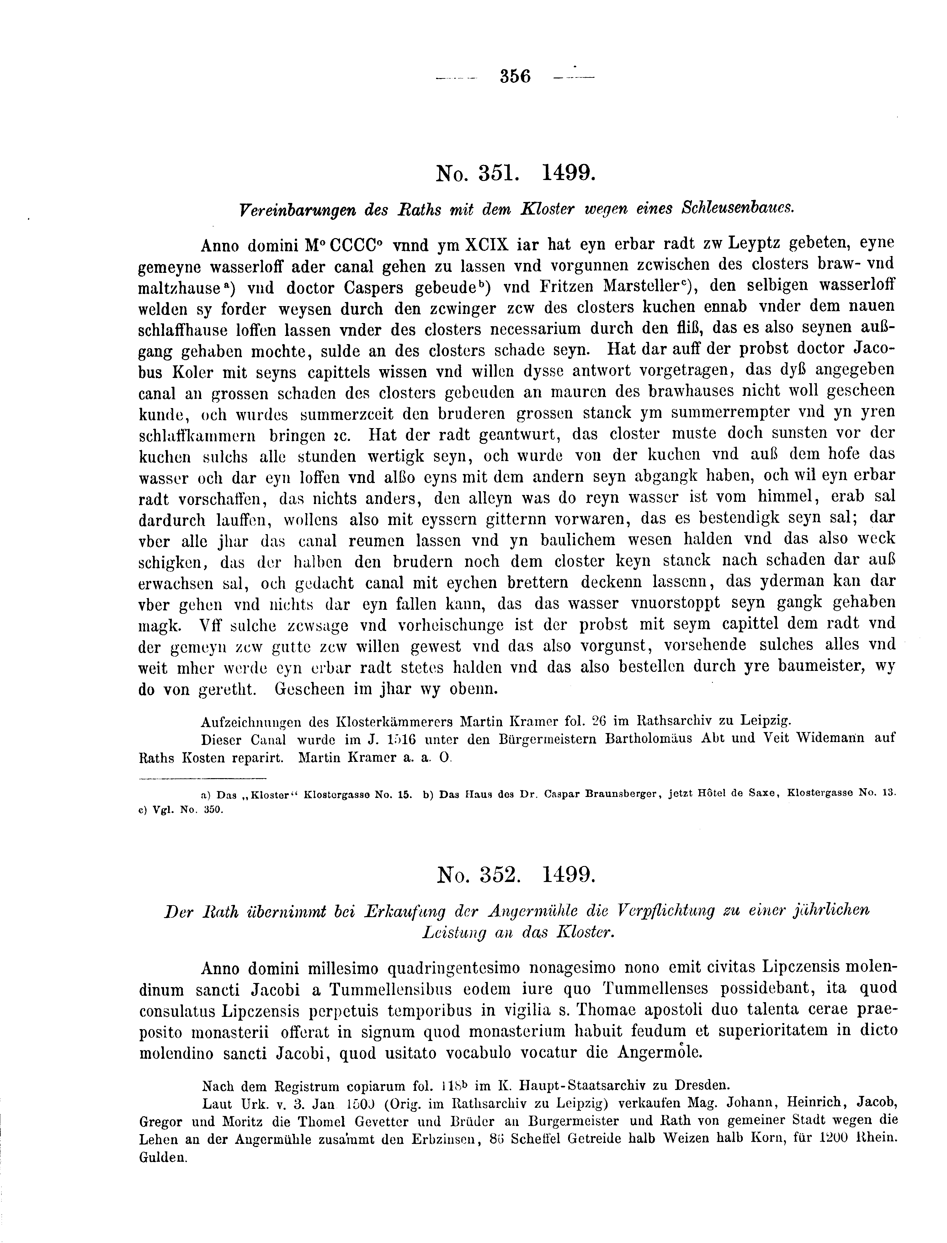 Historische Urkunde Seite 356 aus Band cds2_09