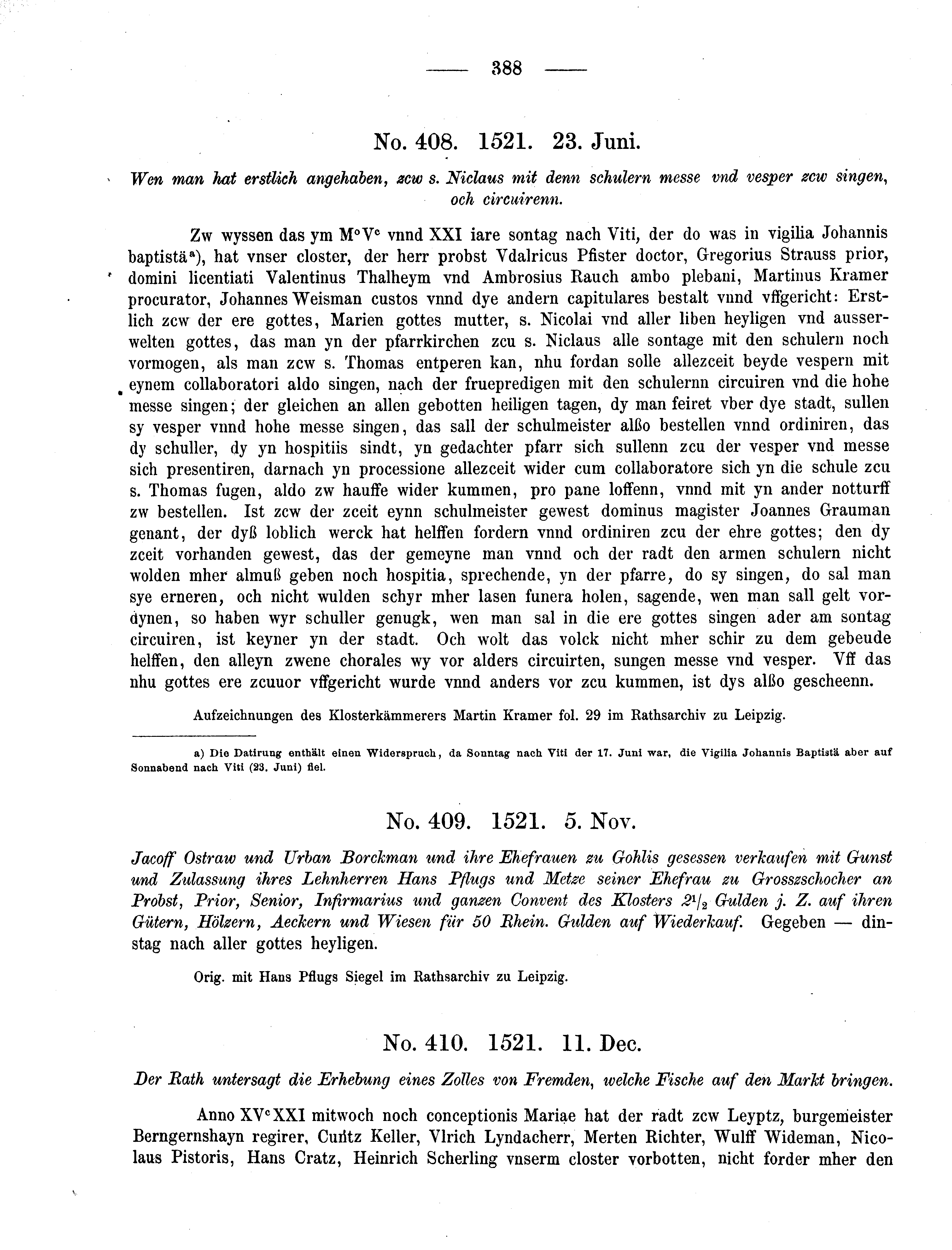 Historische Urkunde Seite 388 aus Band cds2_09