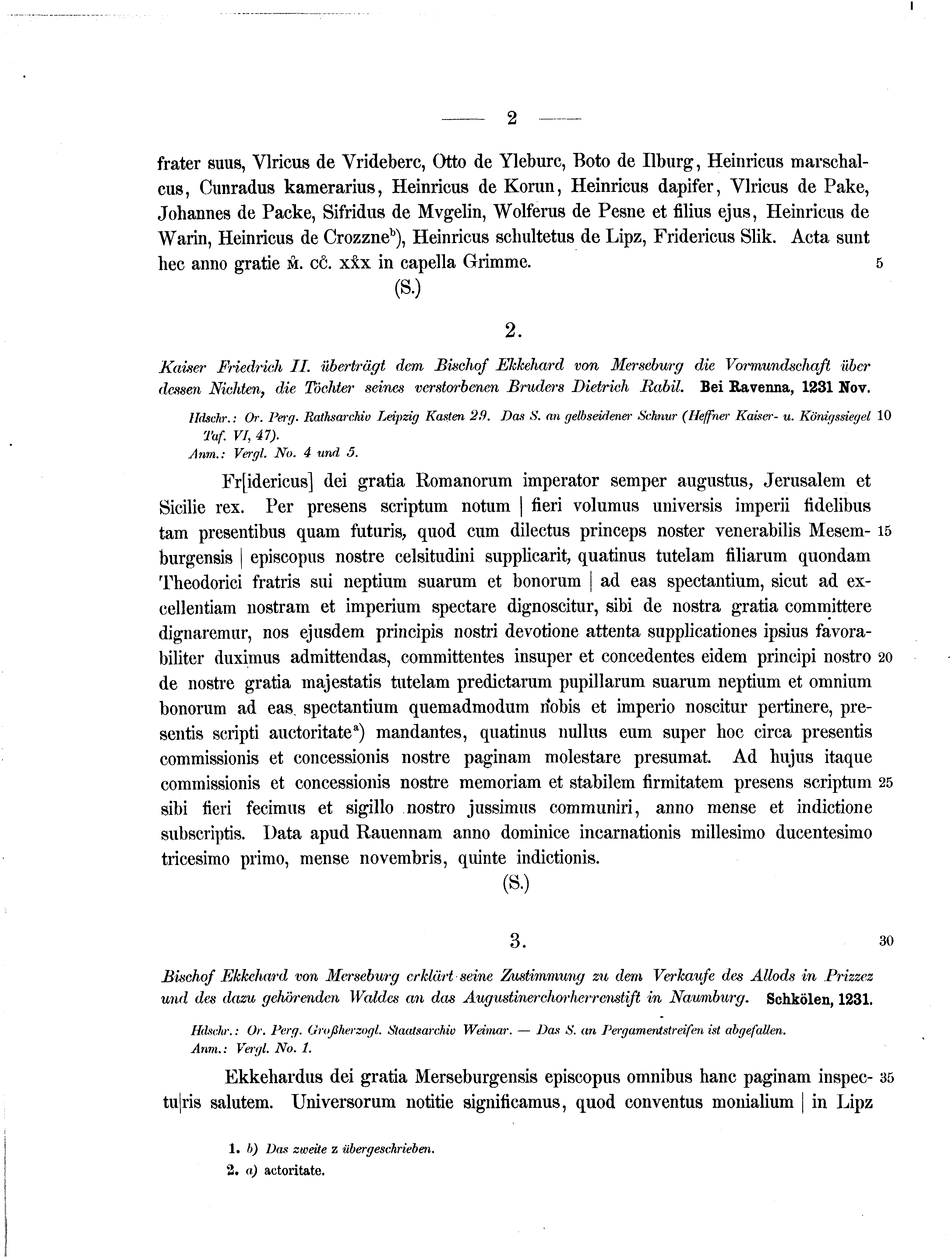 Historische Urkunde Seite 2 aus Band cds2_10