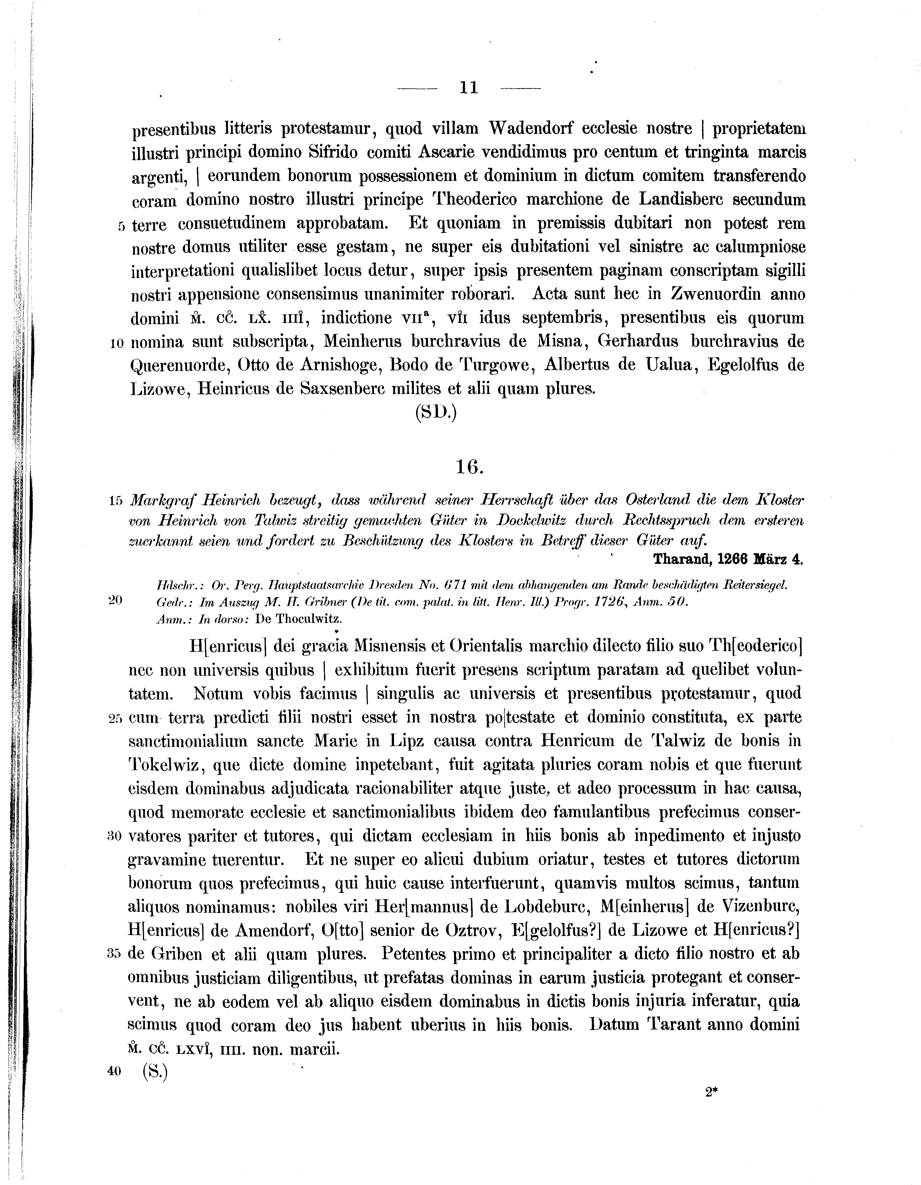 Historische Urkunde Seite 11 aus Band cds2_10