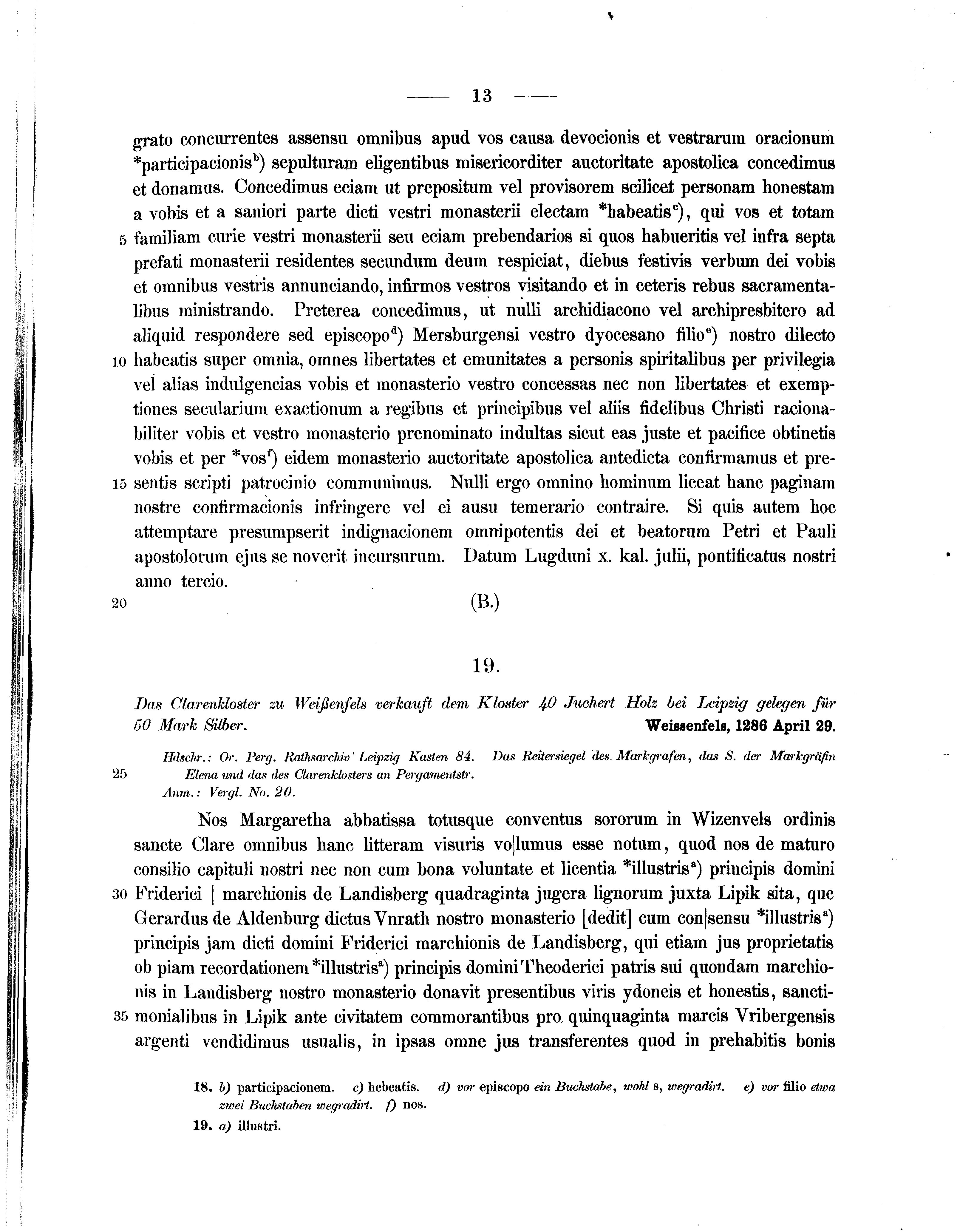 Historische Urkunde Seite 13 aus Band cds2_10