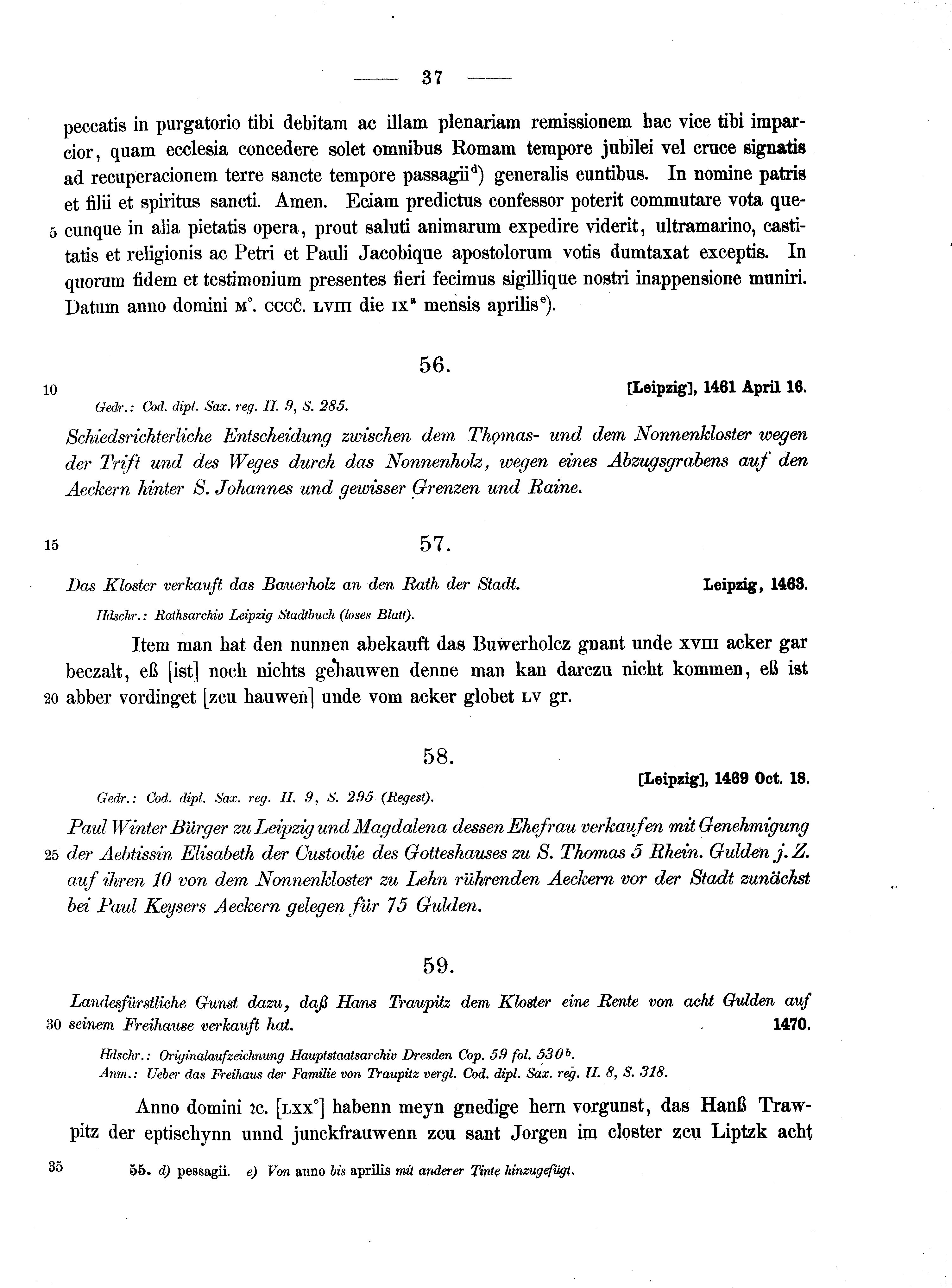 Historische Urkunde Seite 37 aus Band cds2_10