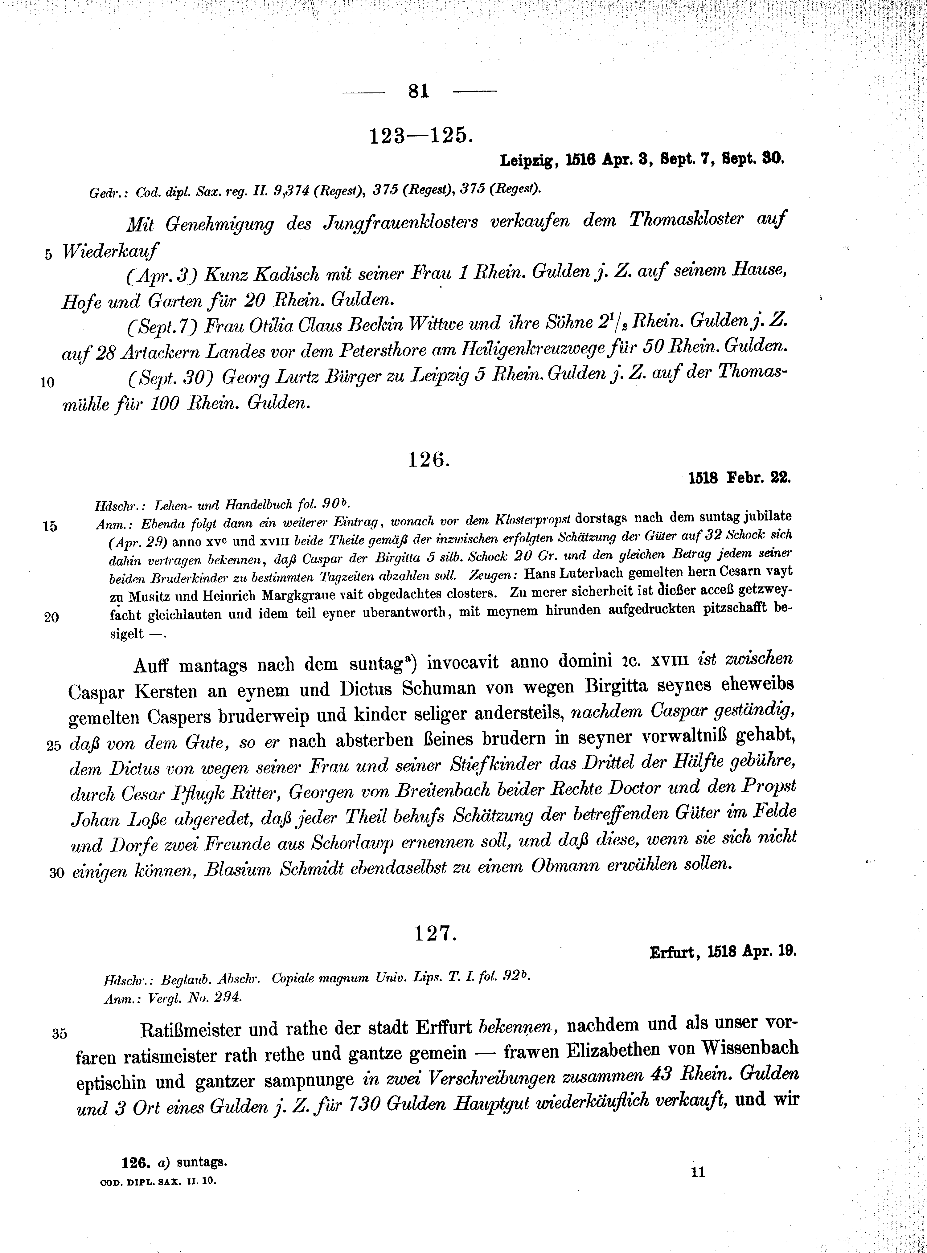 Historische Urkunde Seite 81 aus Band cds2_10