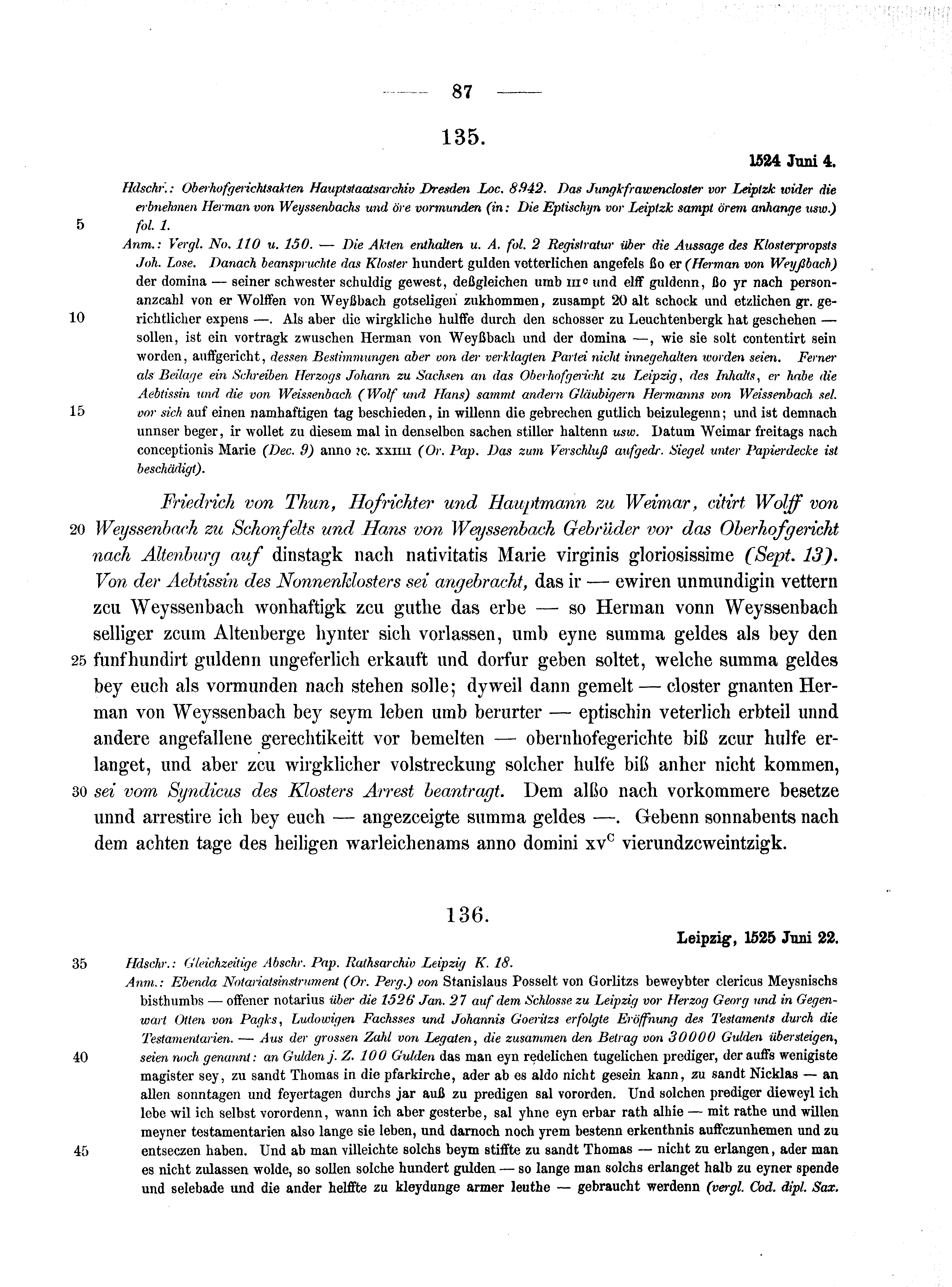 Historische Urkunde Seite 87 aus Band cds2_10