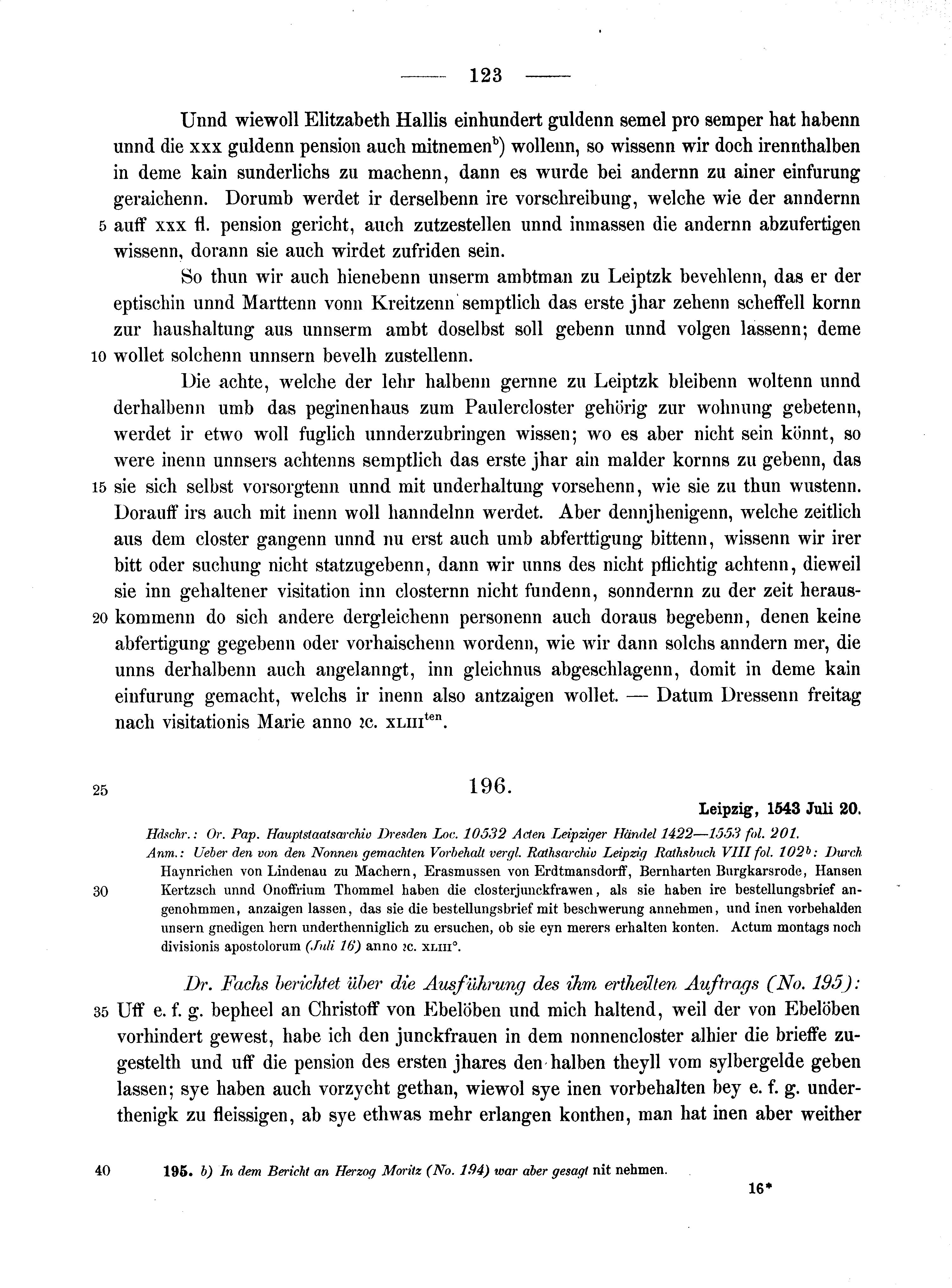 Historische Urkunde Seite 123 aus Band cds2_10